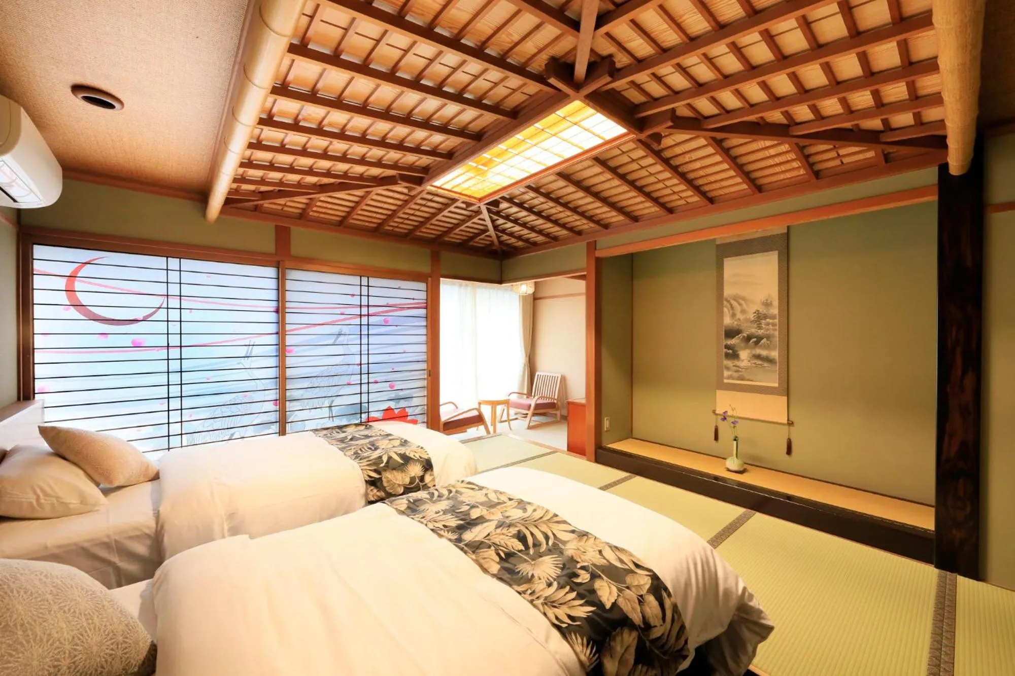 Photo of the whole room, Bed in Otogitei Kofu