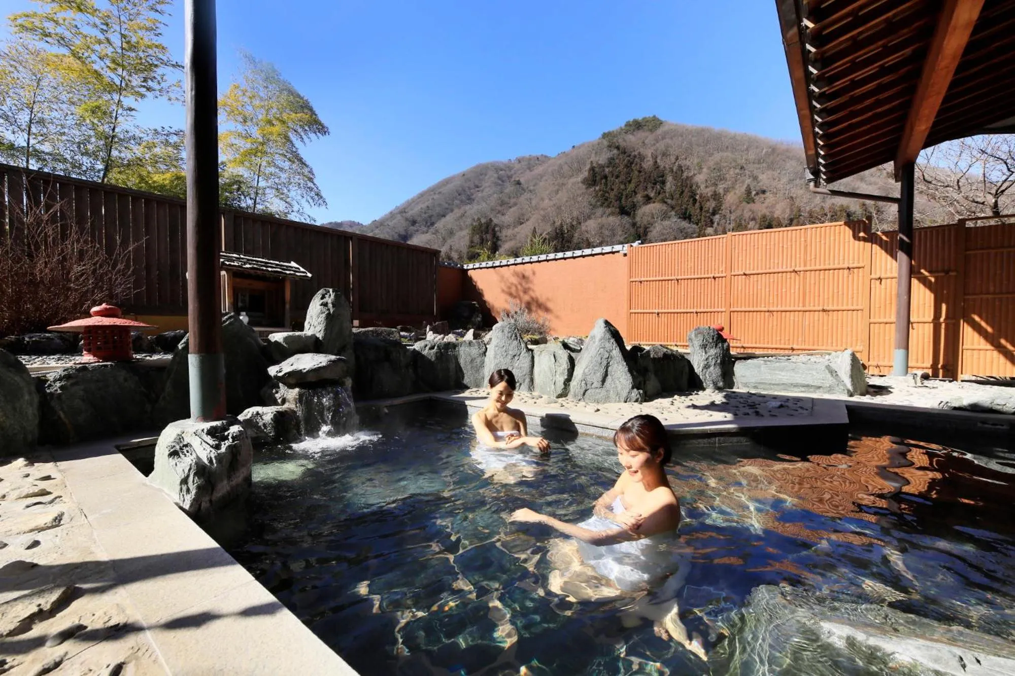 Hot Spring Bath in Otogitei Kofu
