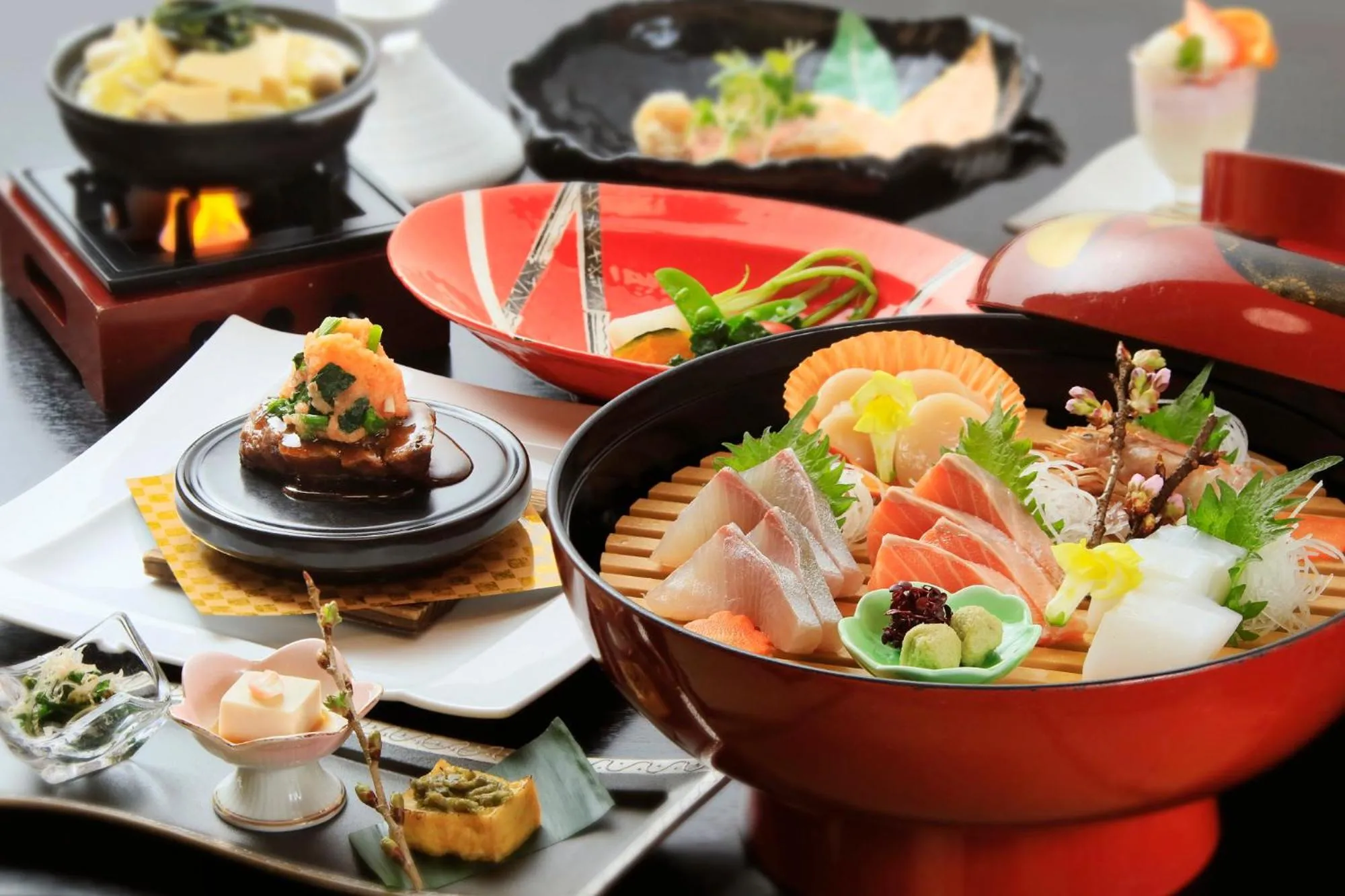 Dinner in Otogitei Kofu