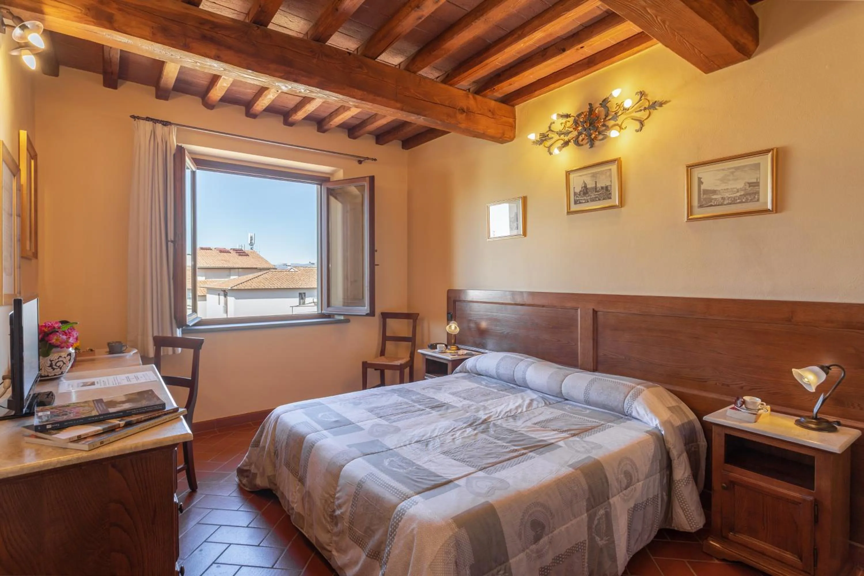 Bedroom, Bed in Palazzo Graziani