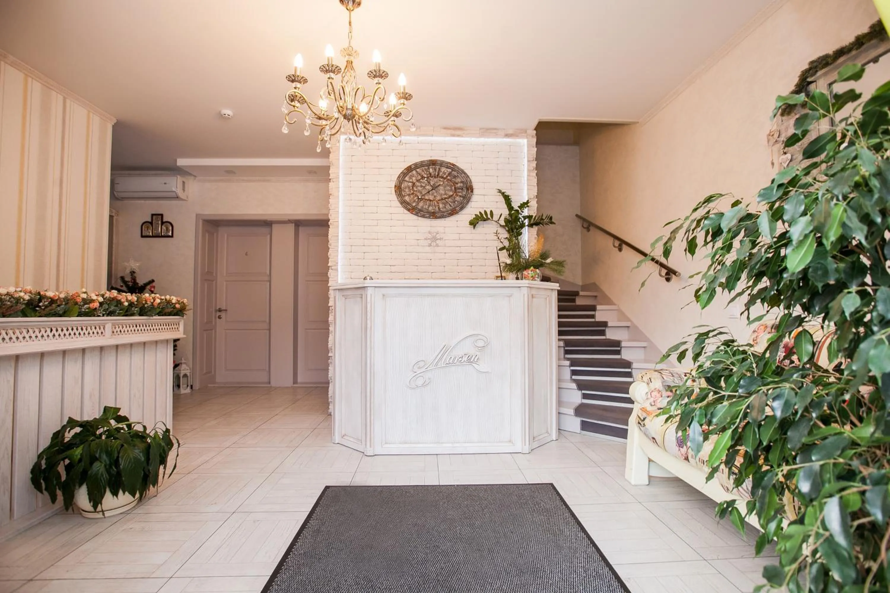 Lobby or reception in Hotel Marsen
