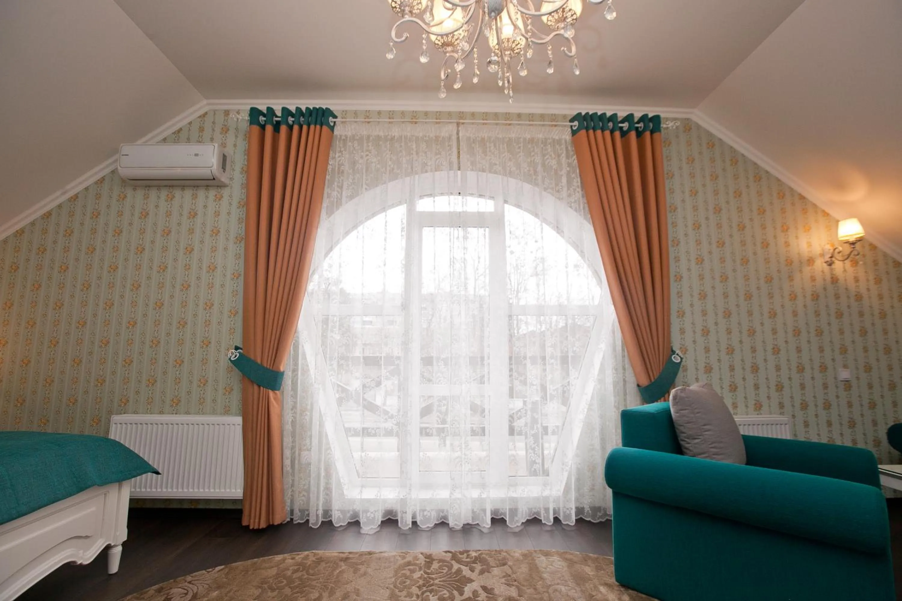 View (from property/room), Bed in Hotel Marsen