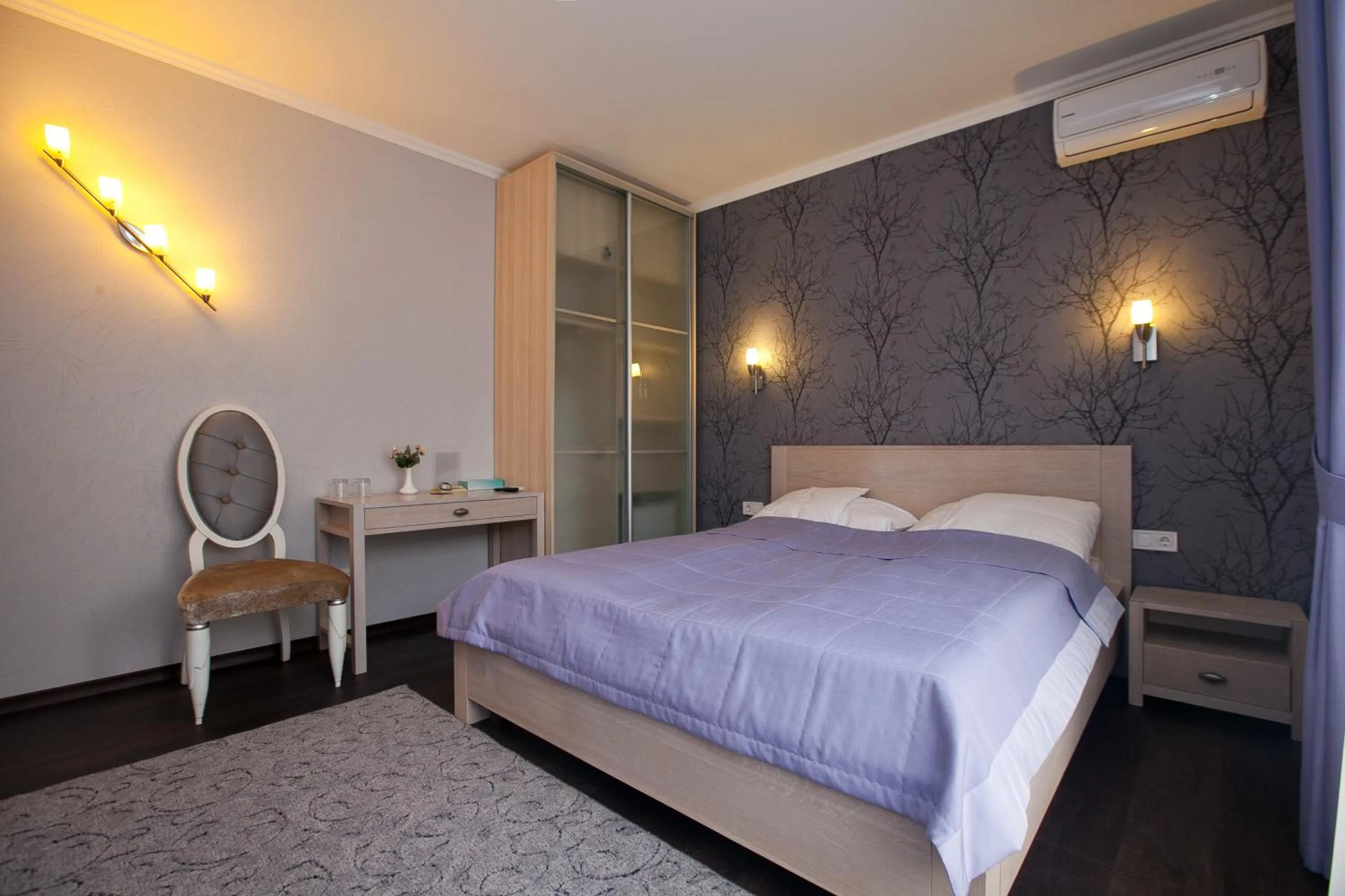 Bed in Hotel Marsen