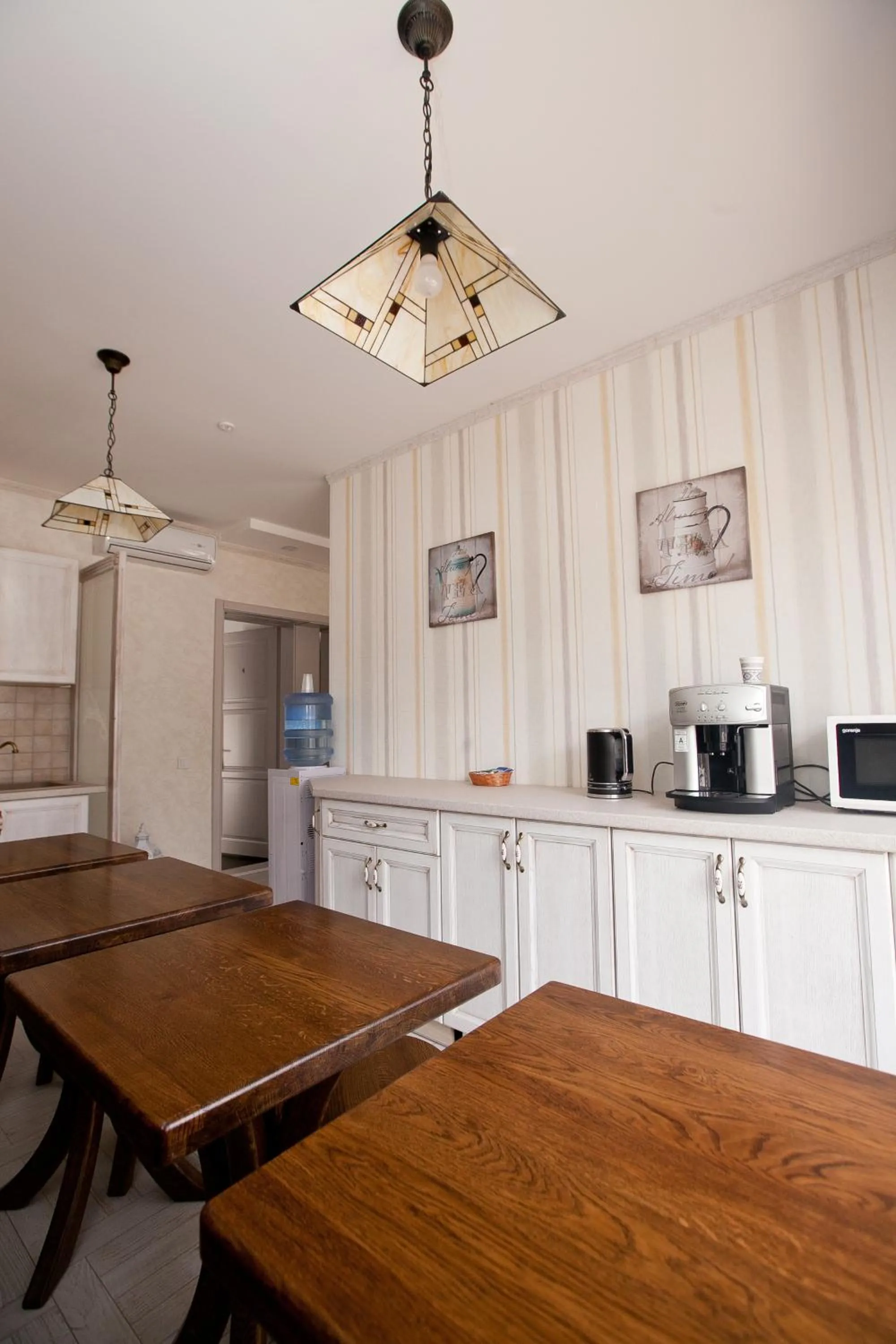 Kitchen or kitchenette in Hotel Marsen