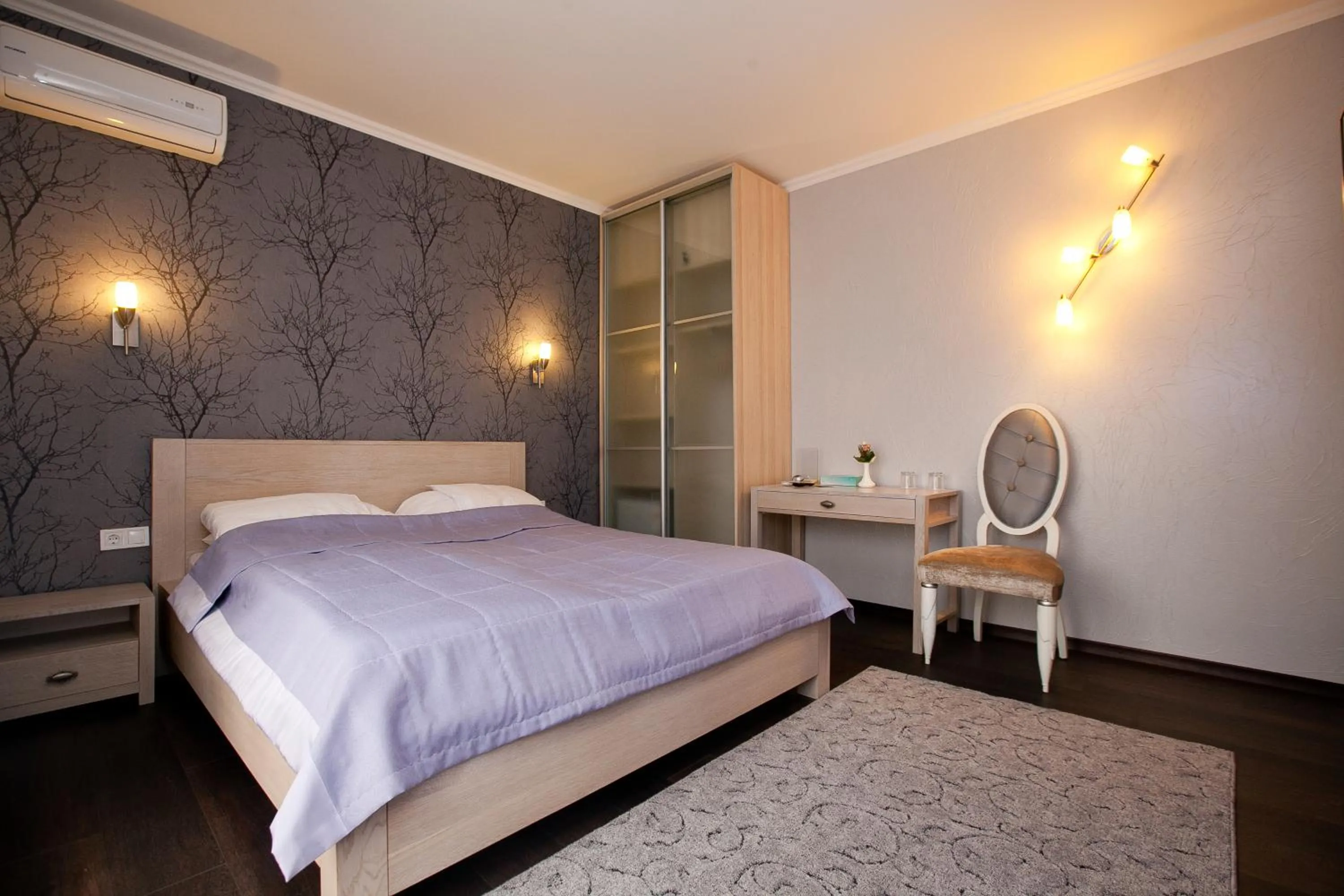 Bed in Hotel Marsen