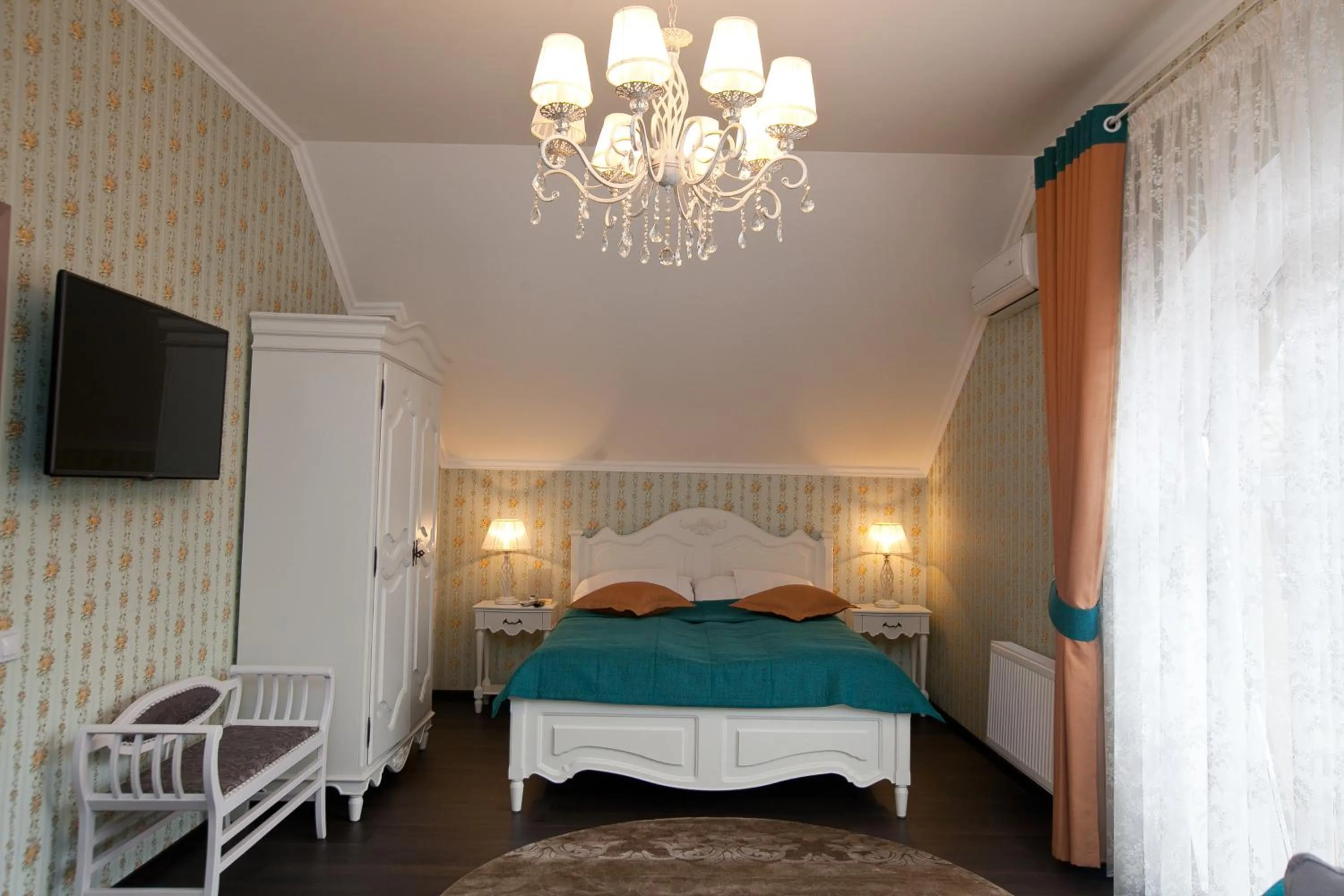 Bed in Hotel Marsen