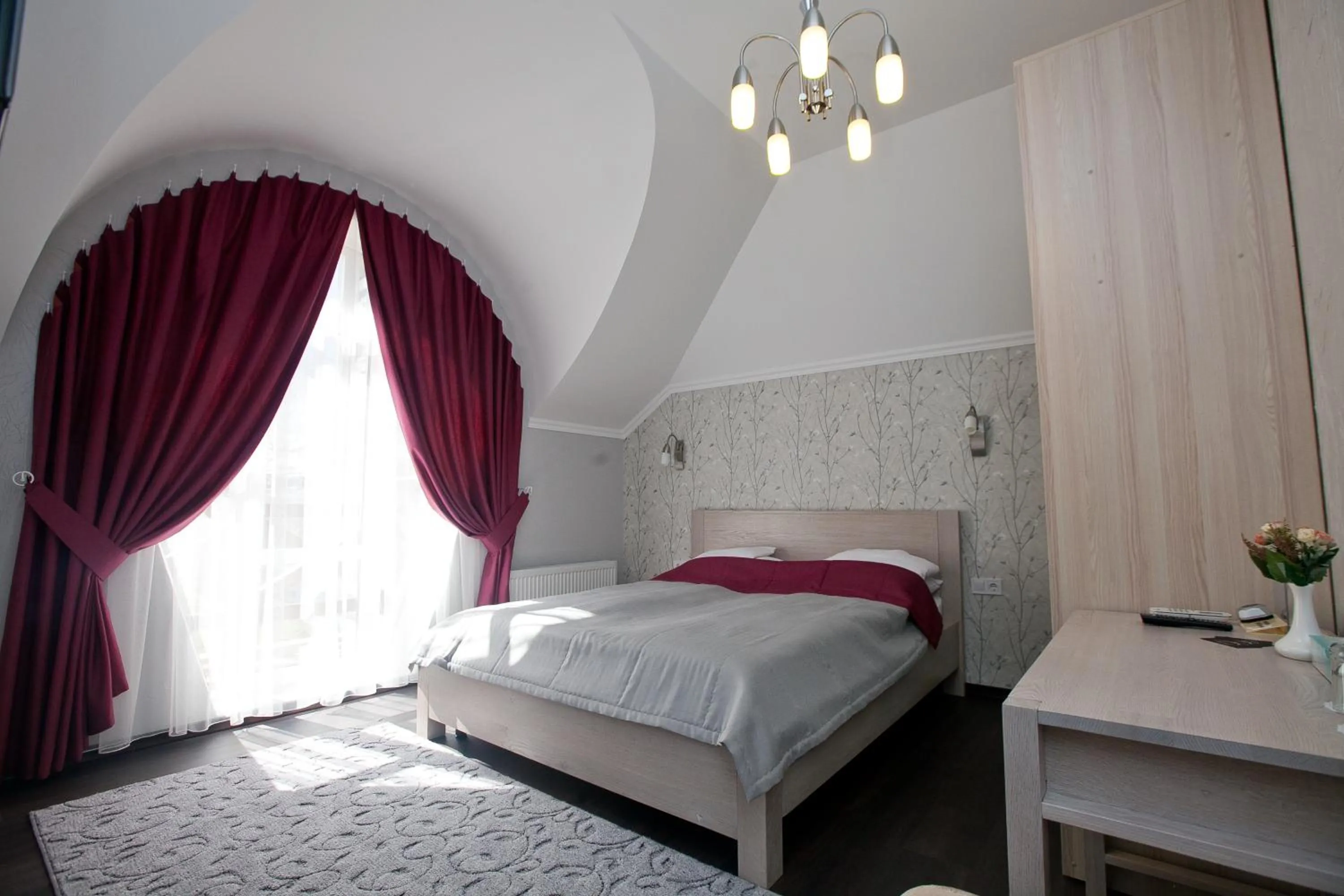 Bed in Hotel Marsen