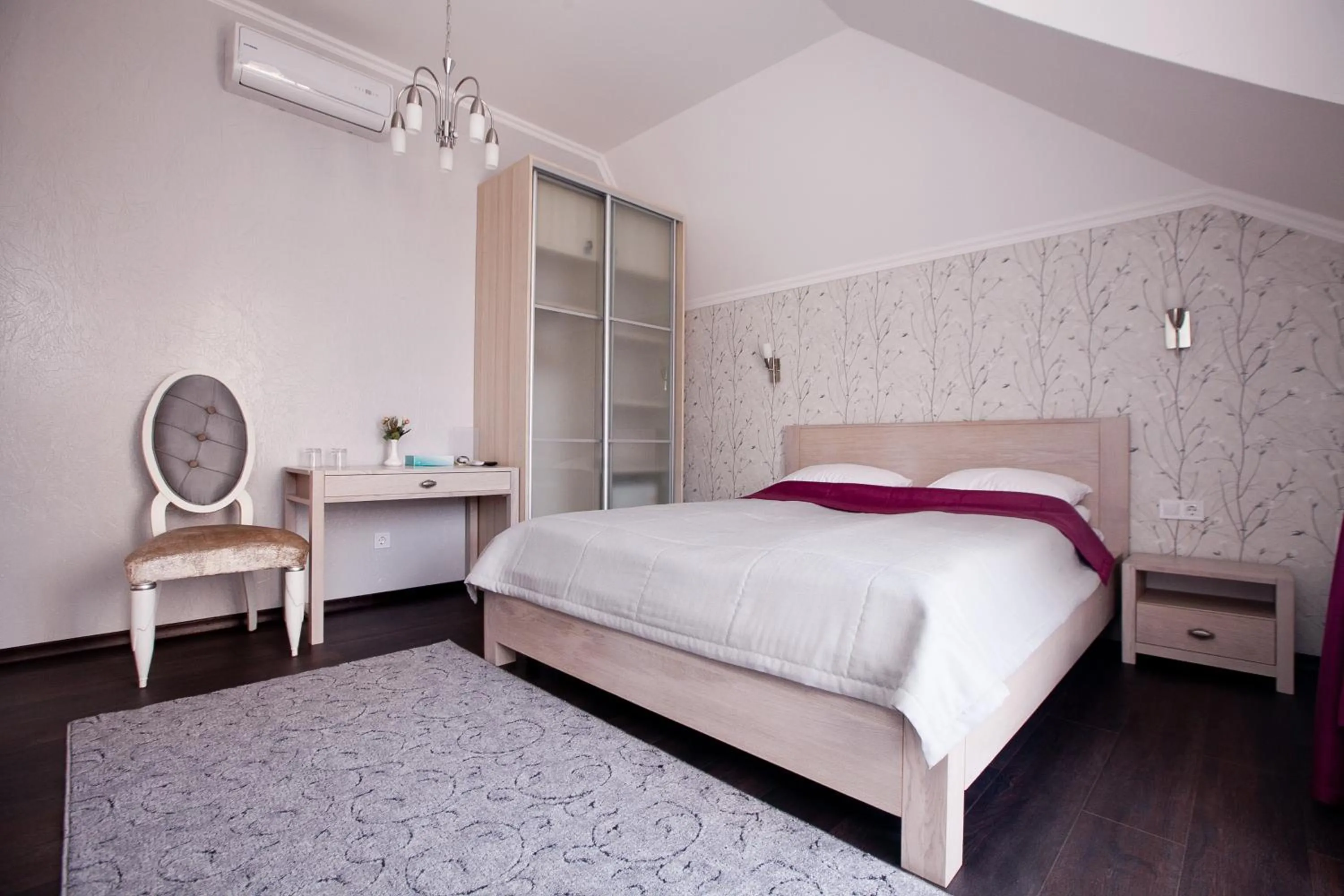 Bed in Hotel Marsen