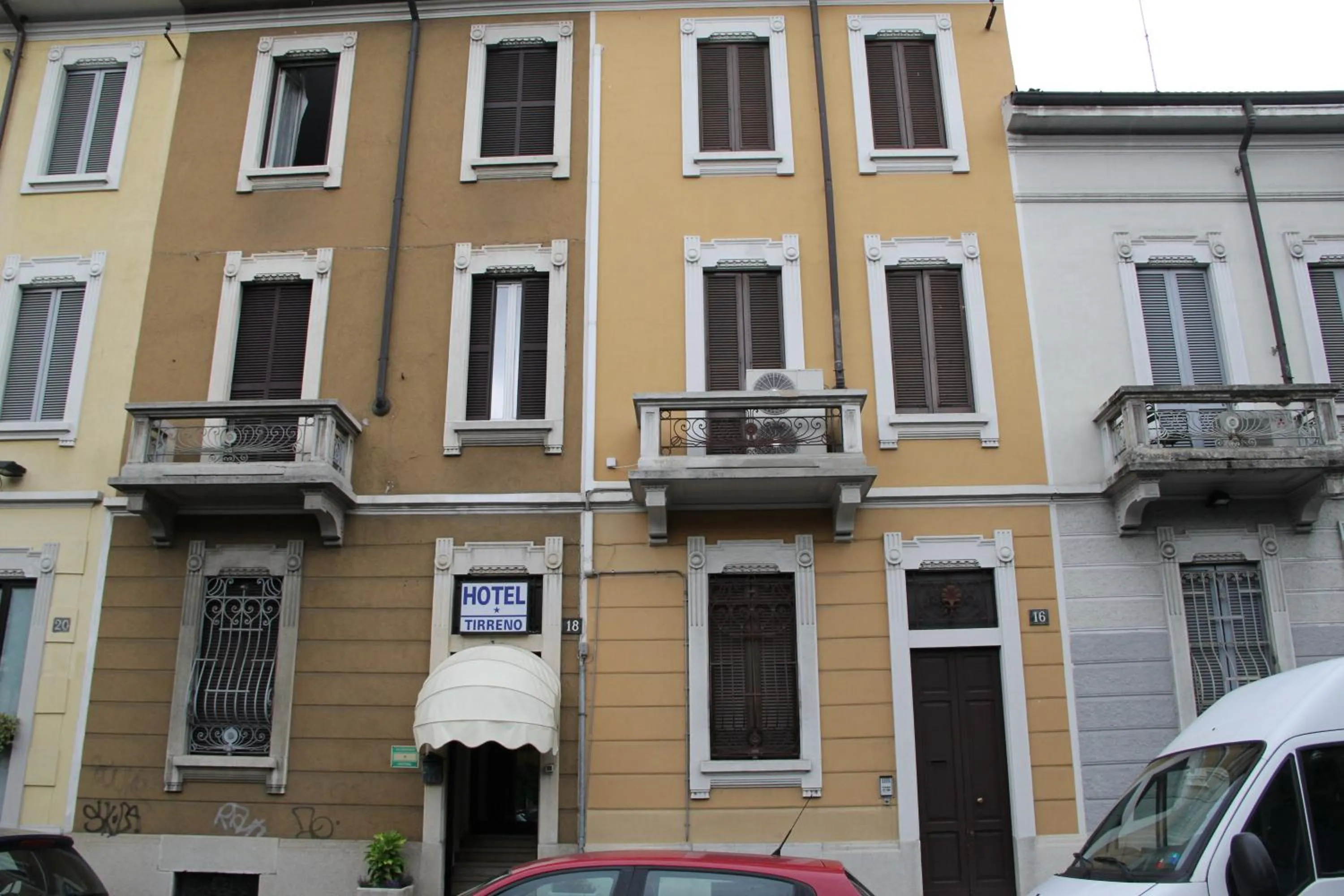 Property building in Hotel Tirreno