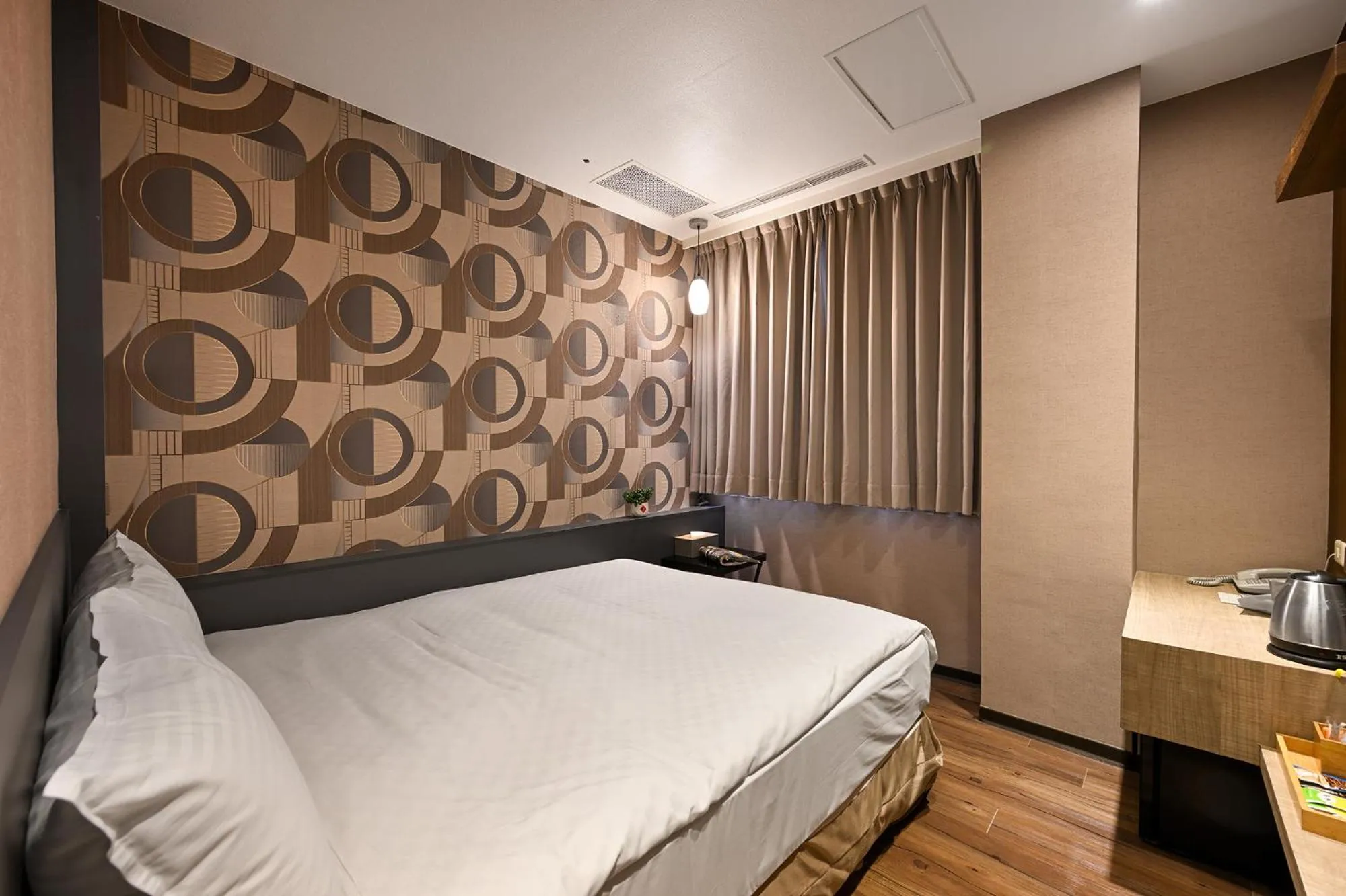 Bed in 綺樂文旅 康定館 Le Room Hotel Kangding