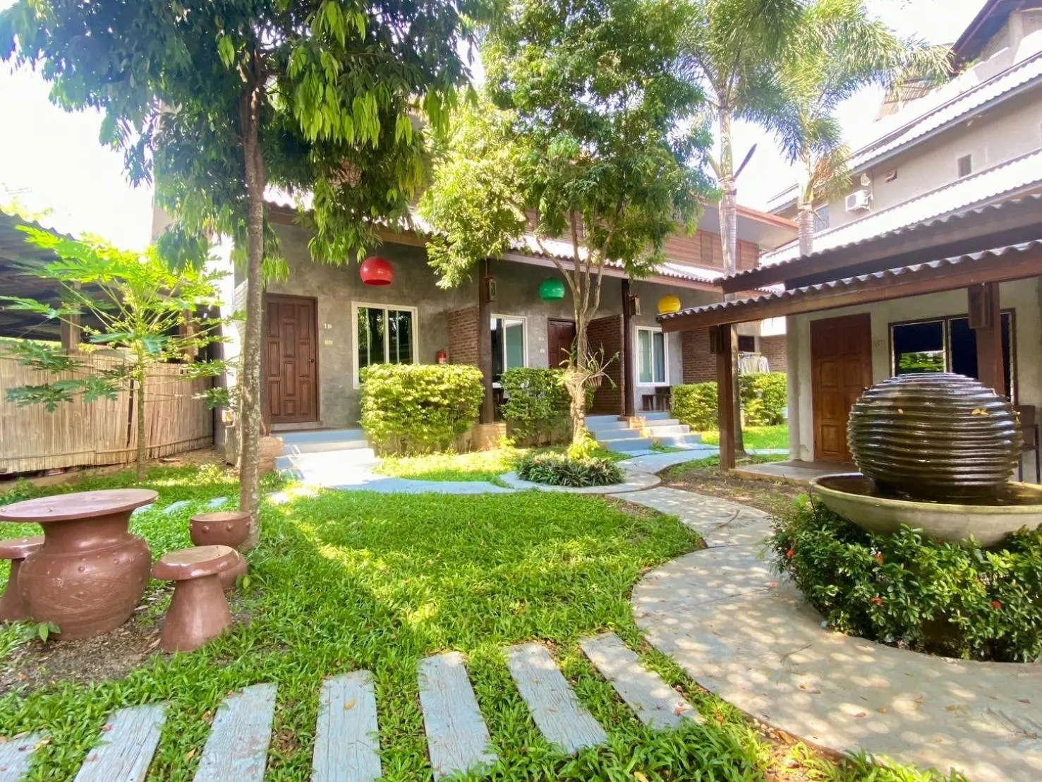 Property building in Home Inn Pai Garden