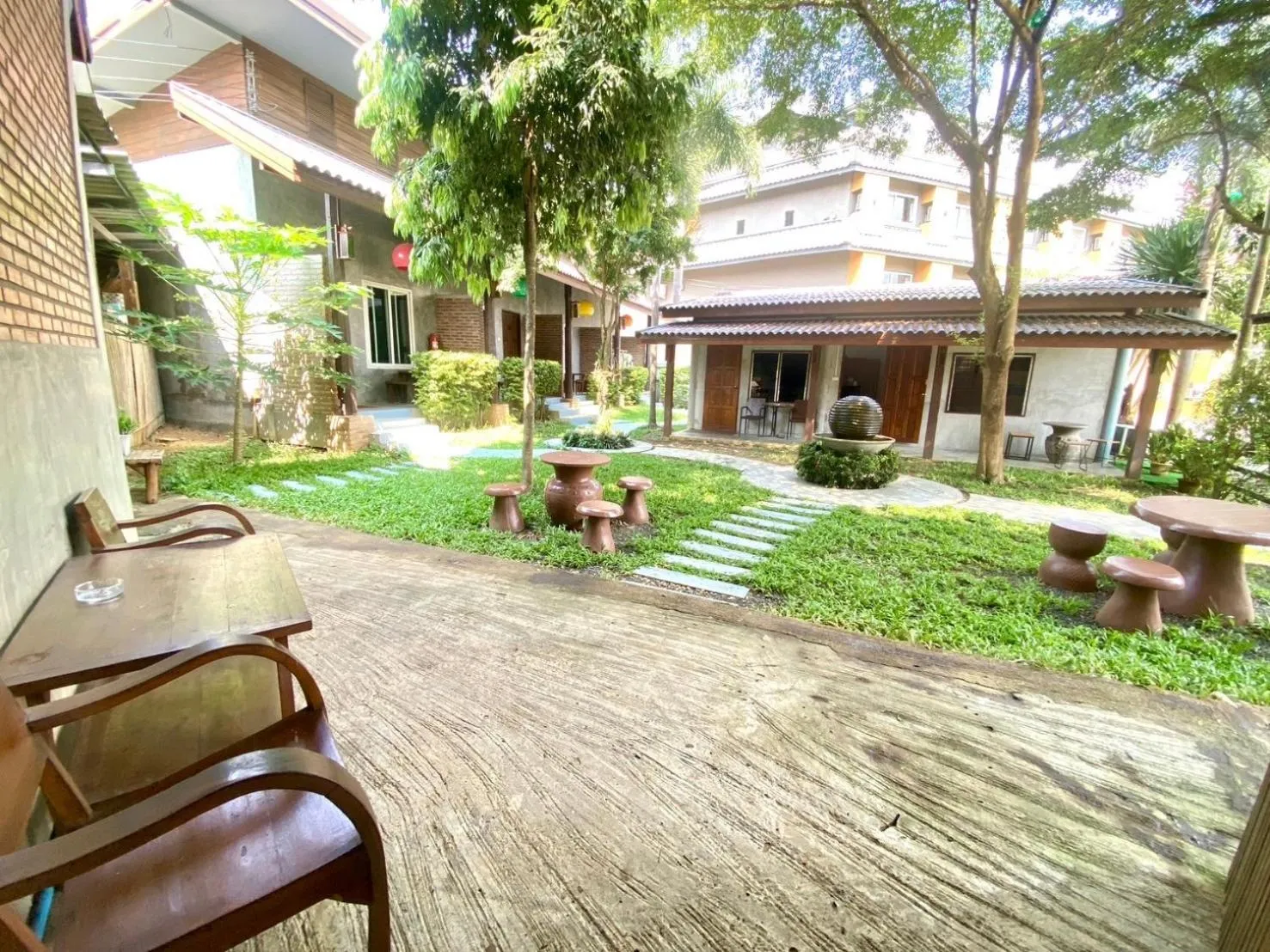 Property building in Home Inn Pai Garden