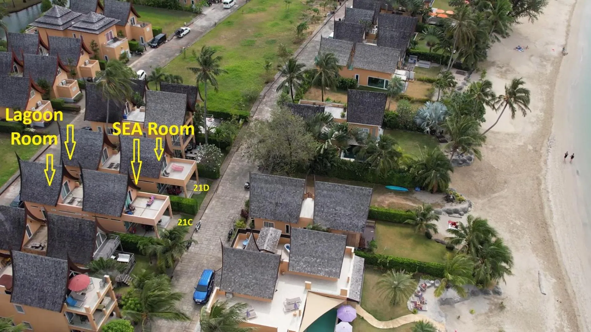 Bird's eye view in Siam Royal View Resort Apartments