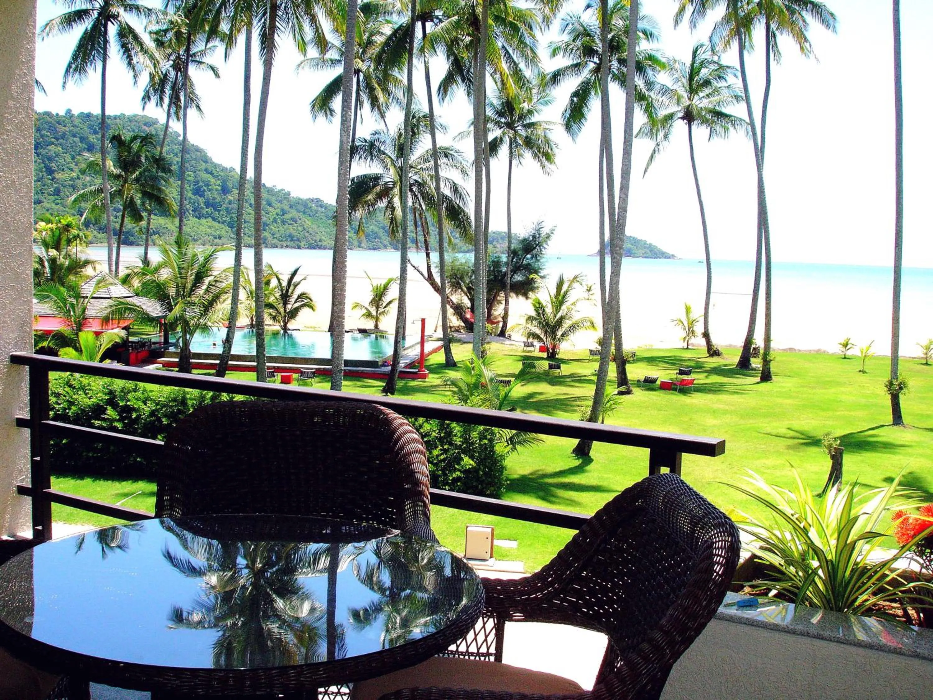 Pool view in Siam Royal View Resort Apartments