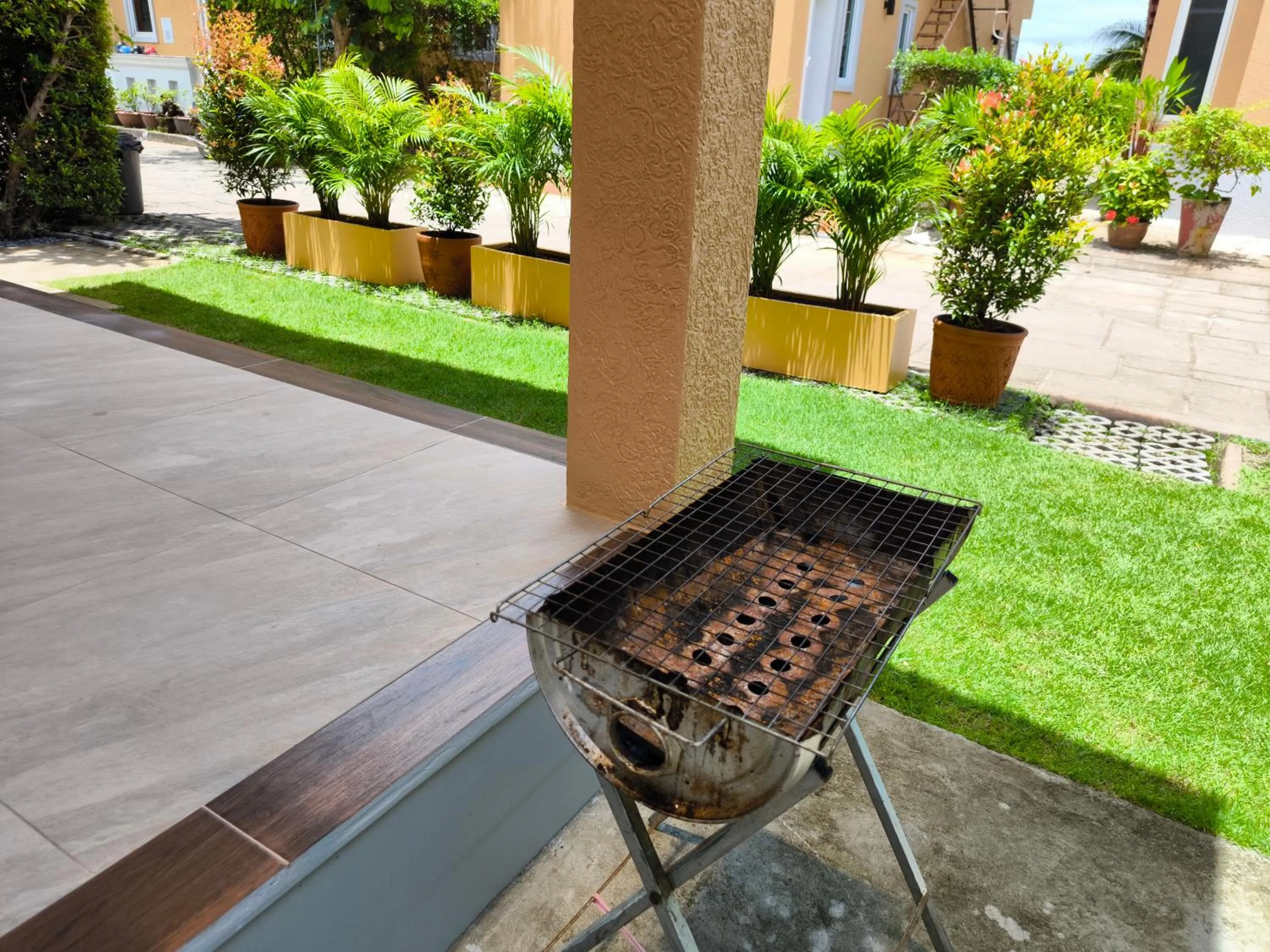 BBQ facilities in Siam Royal View Resort Apartments