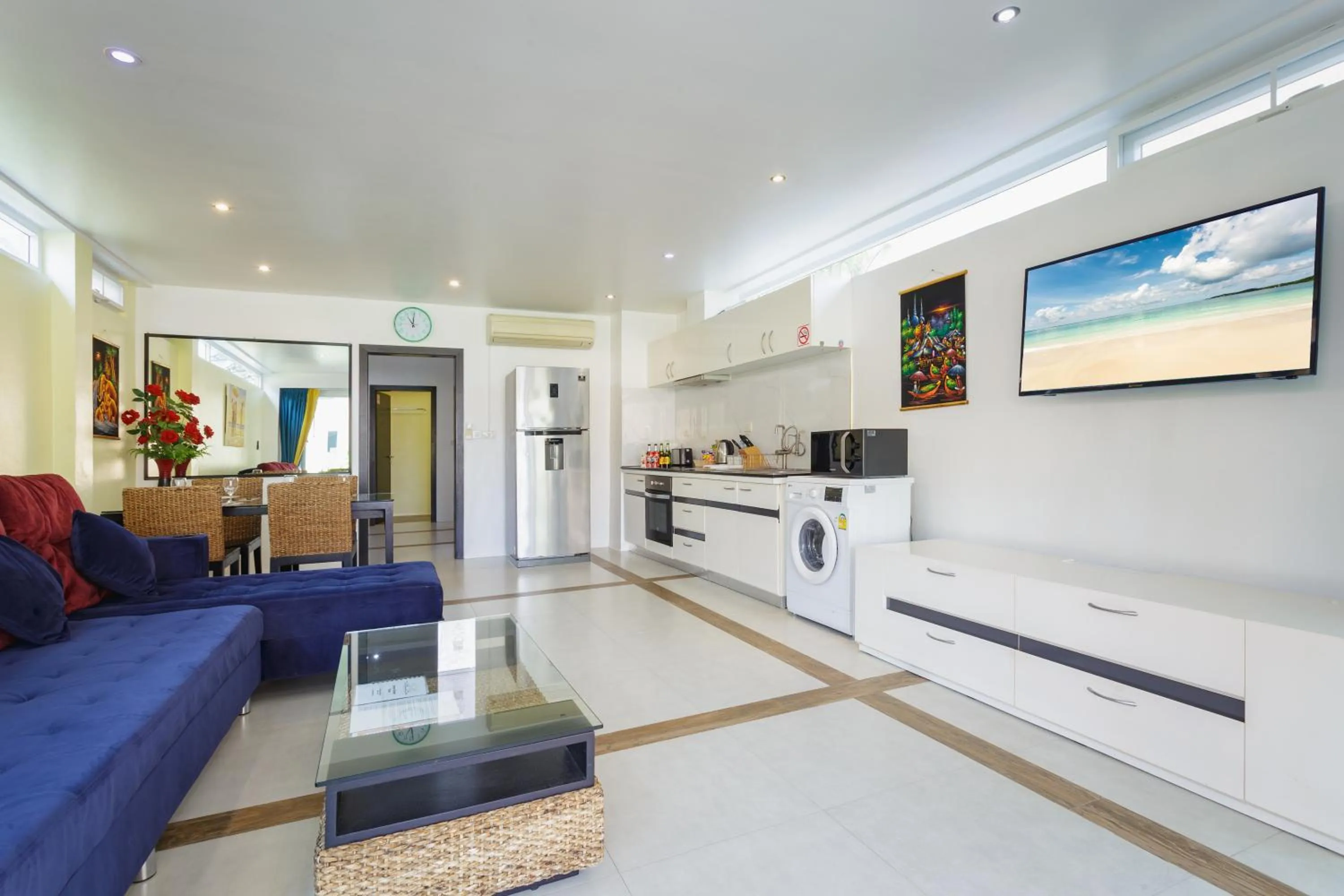 Kitchen or kitchenette in Siam Royal View Resort Apartments