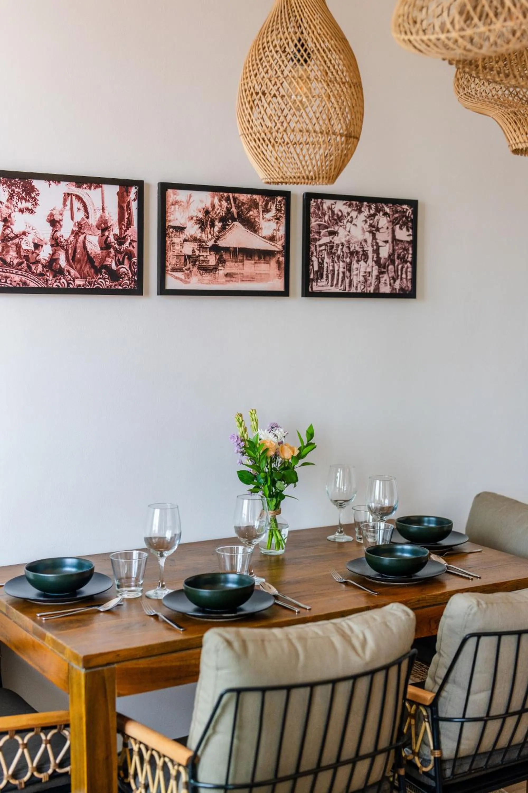 Dining area in Avanya Luxury Apartment