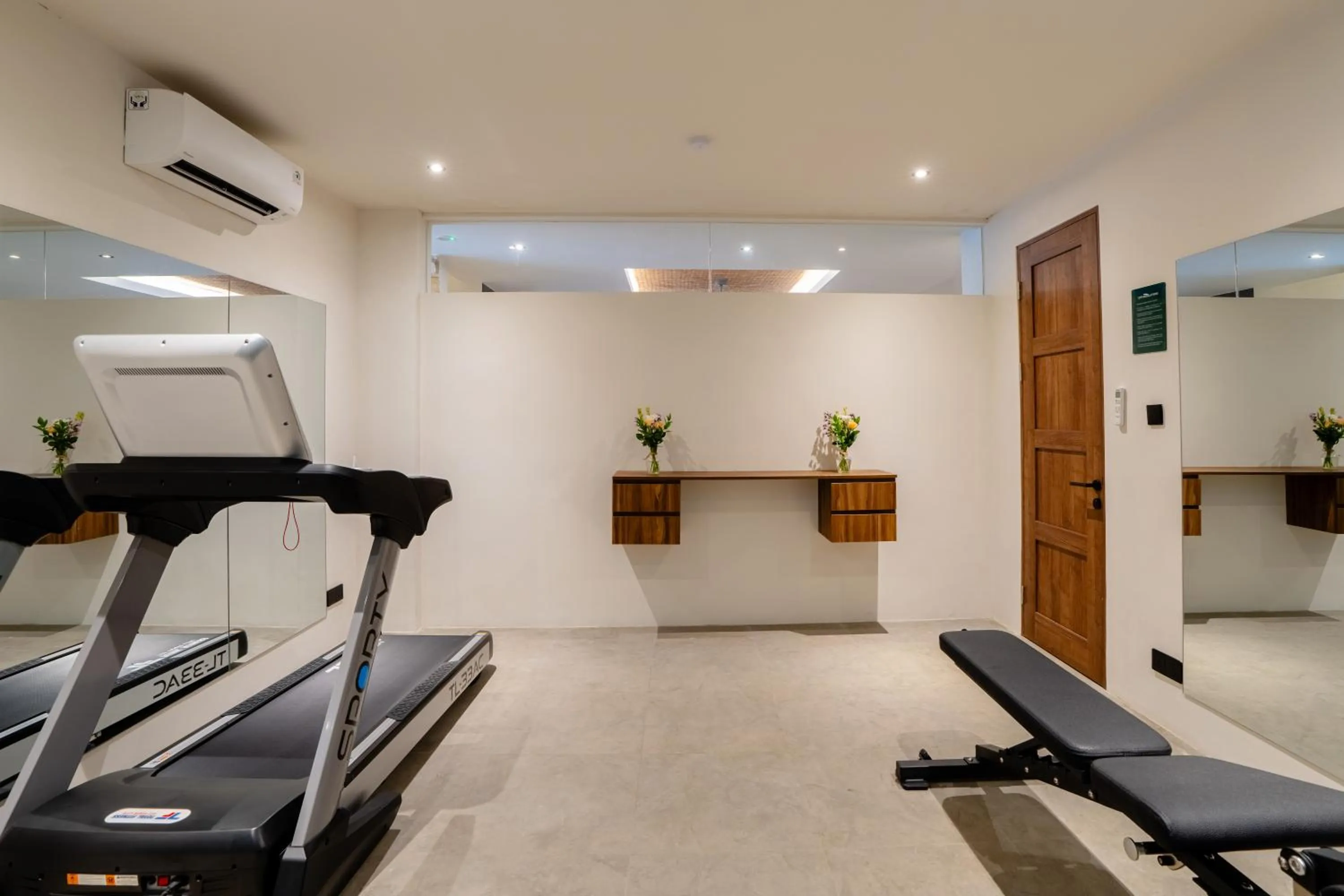 Fitness centre/facilities in Avanya Luxury Apartment