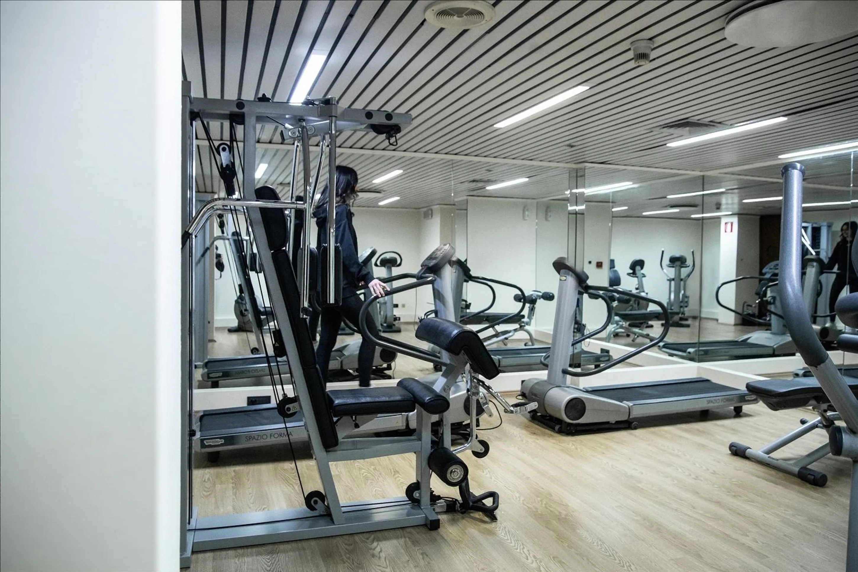 Fitness centre/facilities in Executive Inn Boutique Hotel