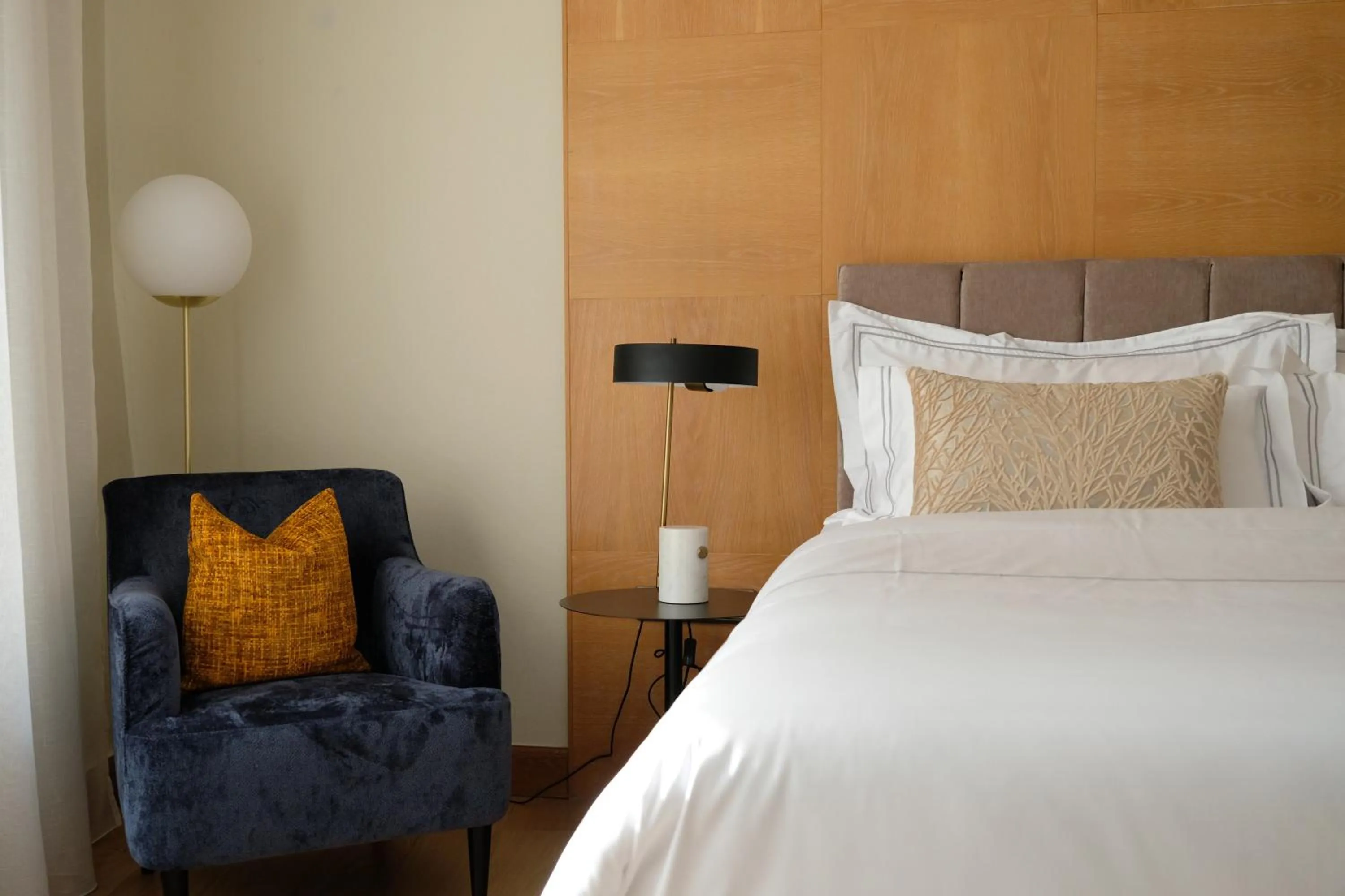 Bed in The Three Sisters Hotel