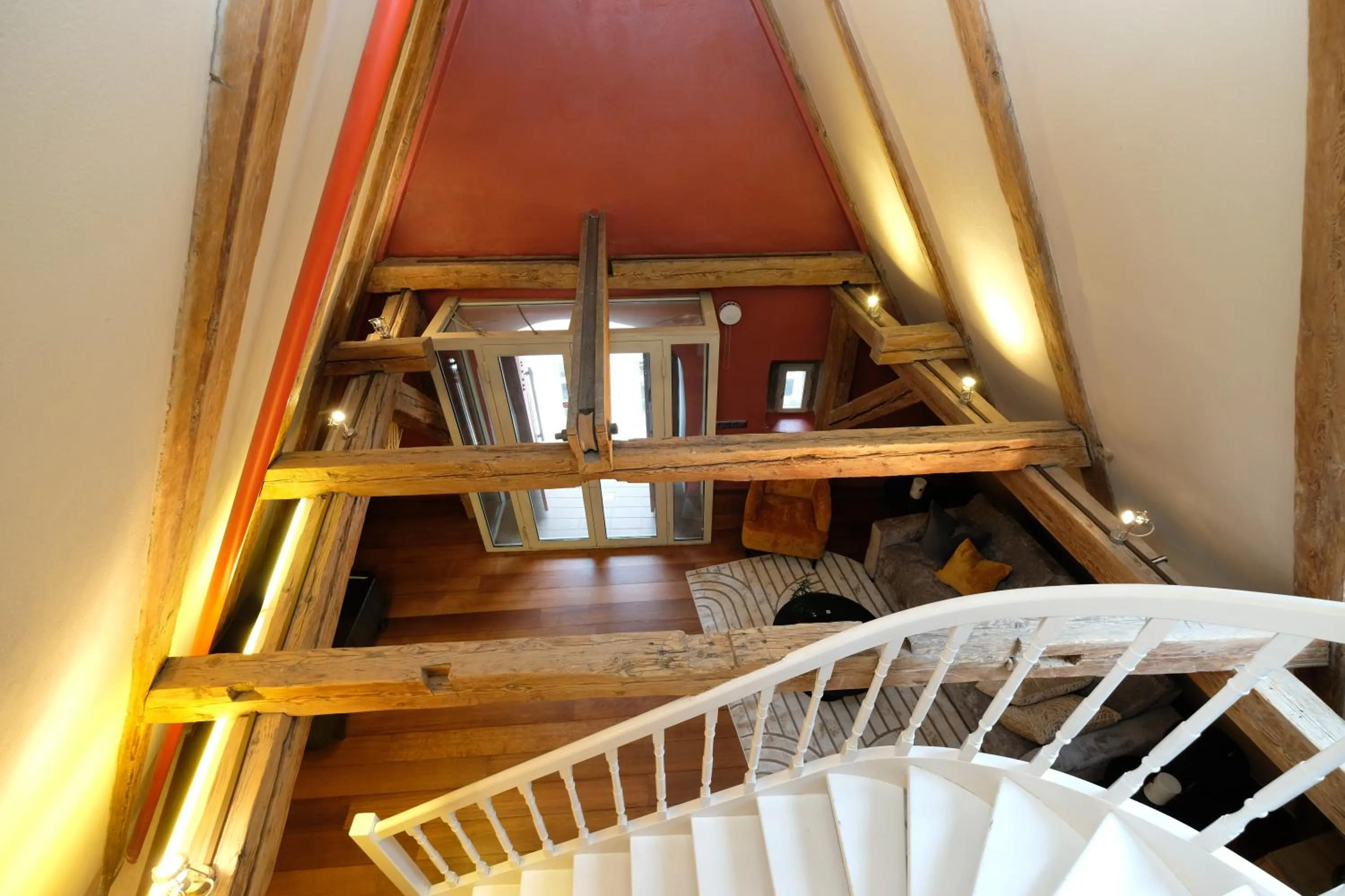 Living room in The Three Sisters Hotel