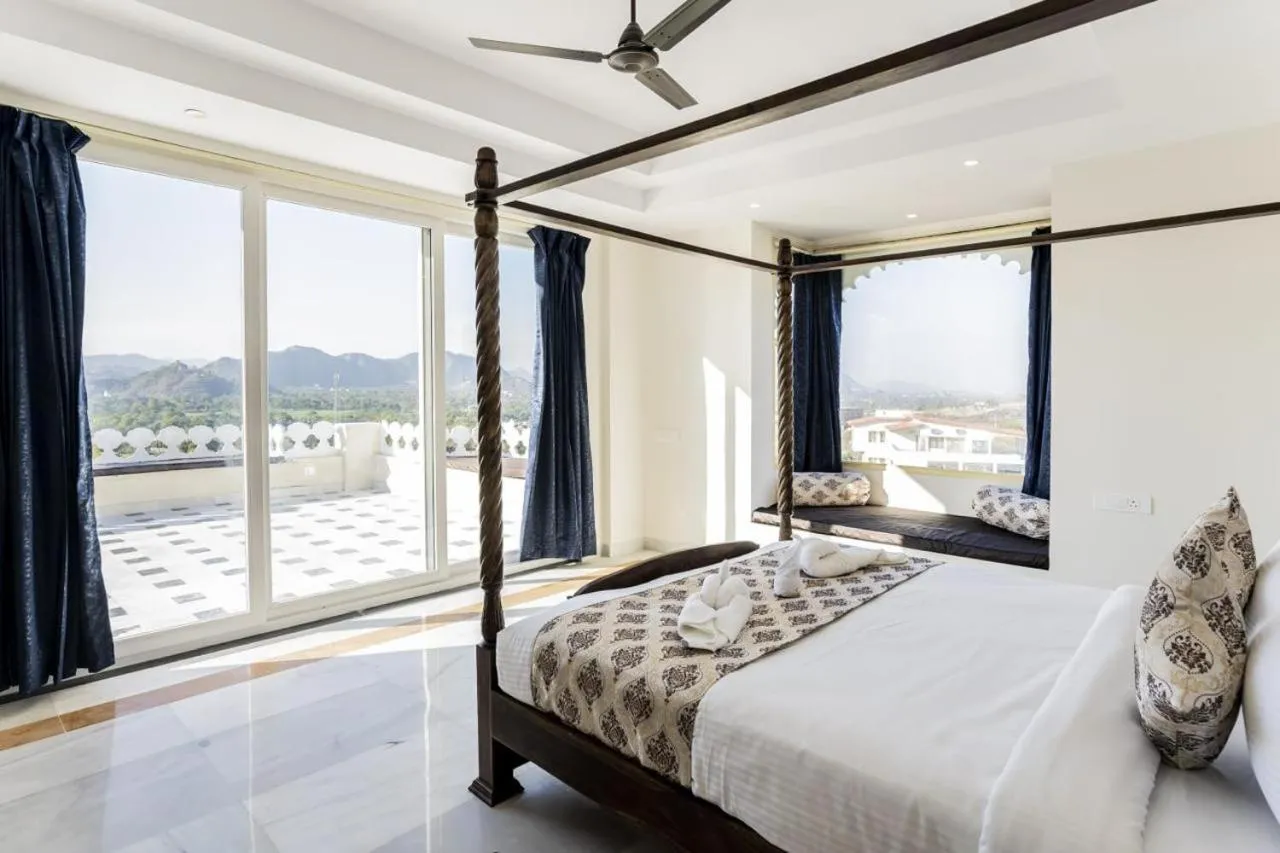 Junior Suite with Terrace in The Rosewalk Heritage Udaipur