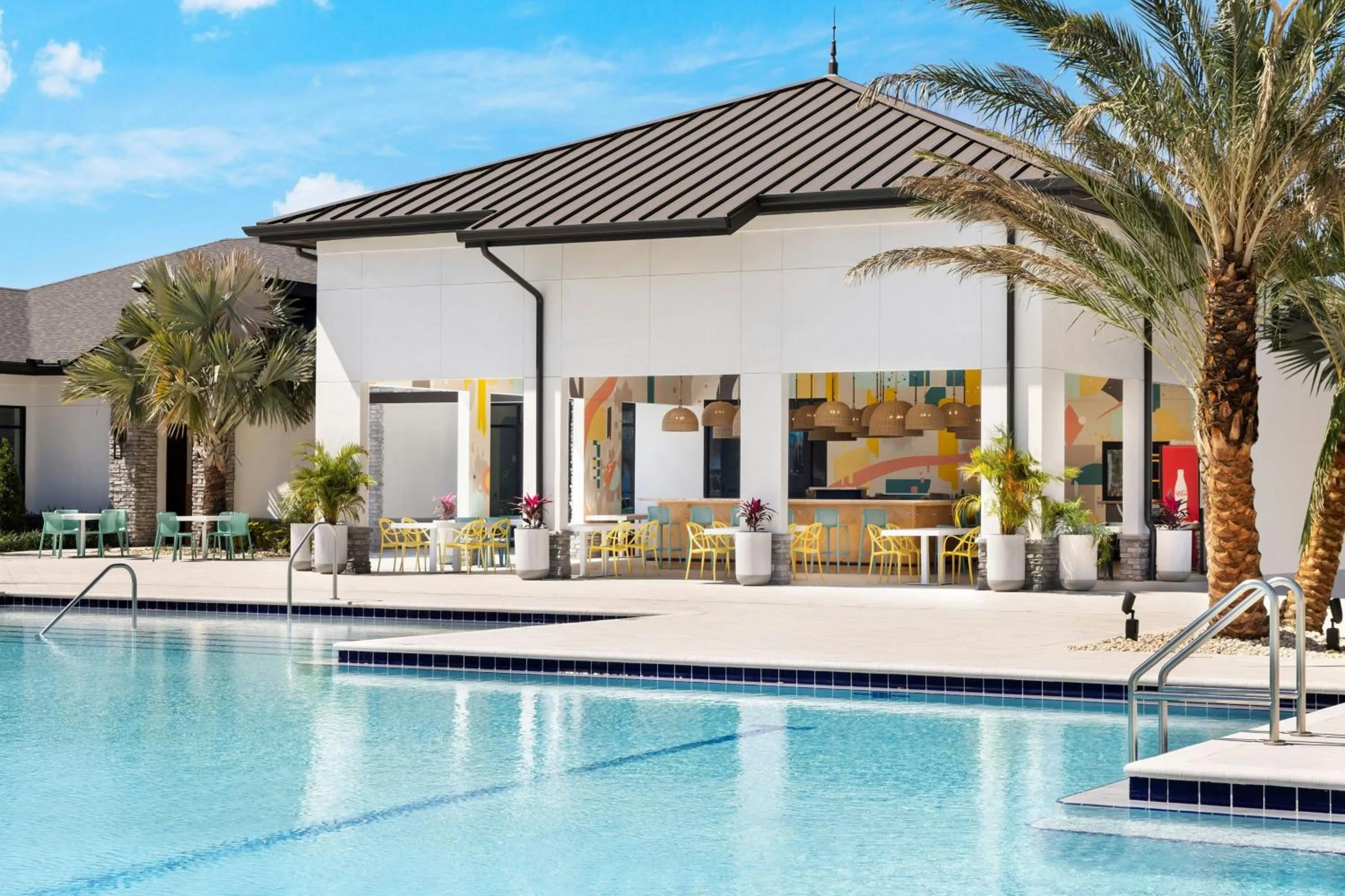 Swimming pool in Villatel Orlando Resort, Apartments by Marriott Bonvoy