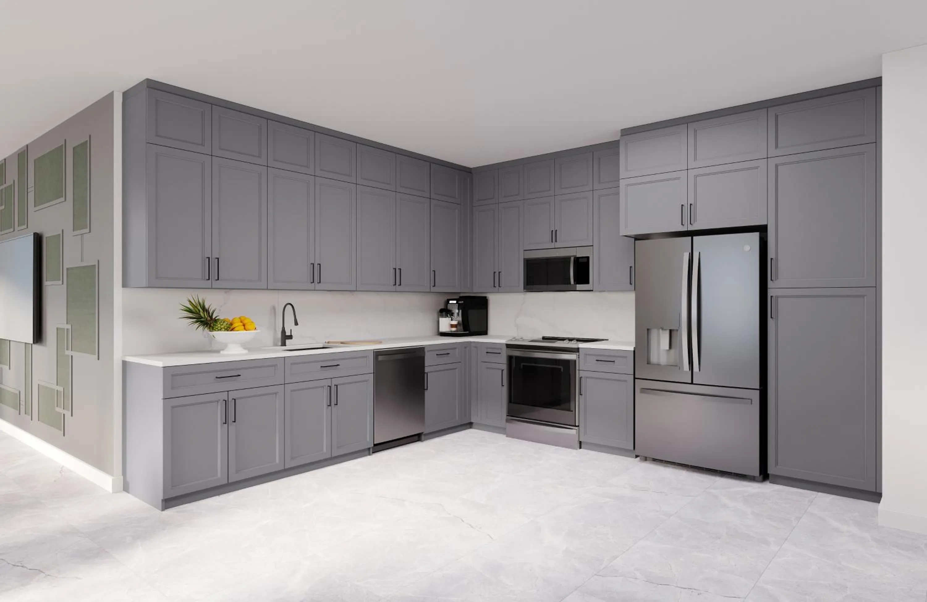 Kitchen or kitchenette in Villatel Orlando Resort, Apartments by Marriott Bonvoy