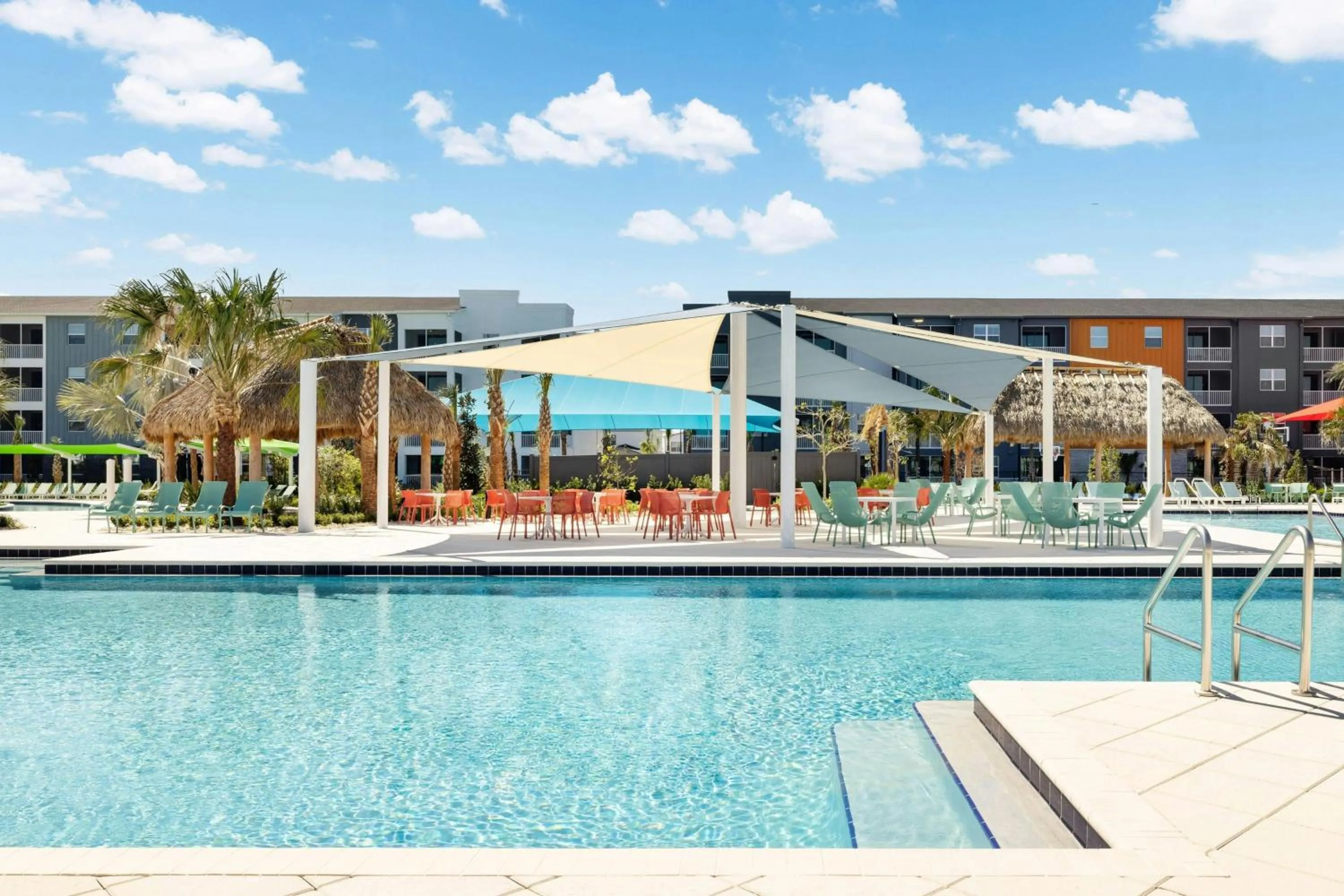 Swimming pool in Villatel Orlando Resort, Apartments by Marriott Bonvoy