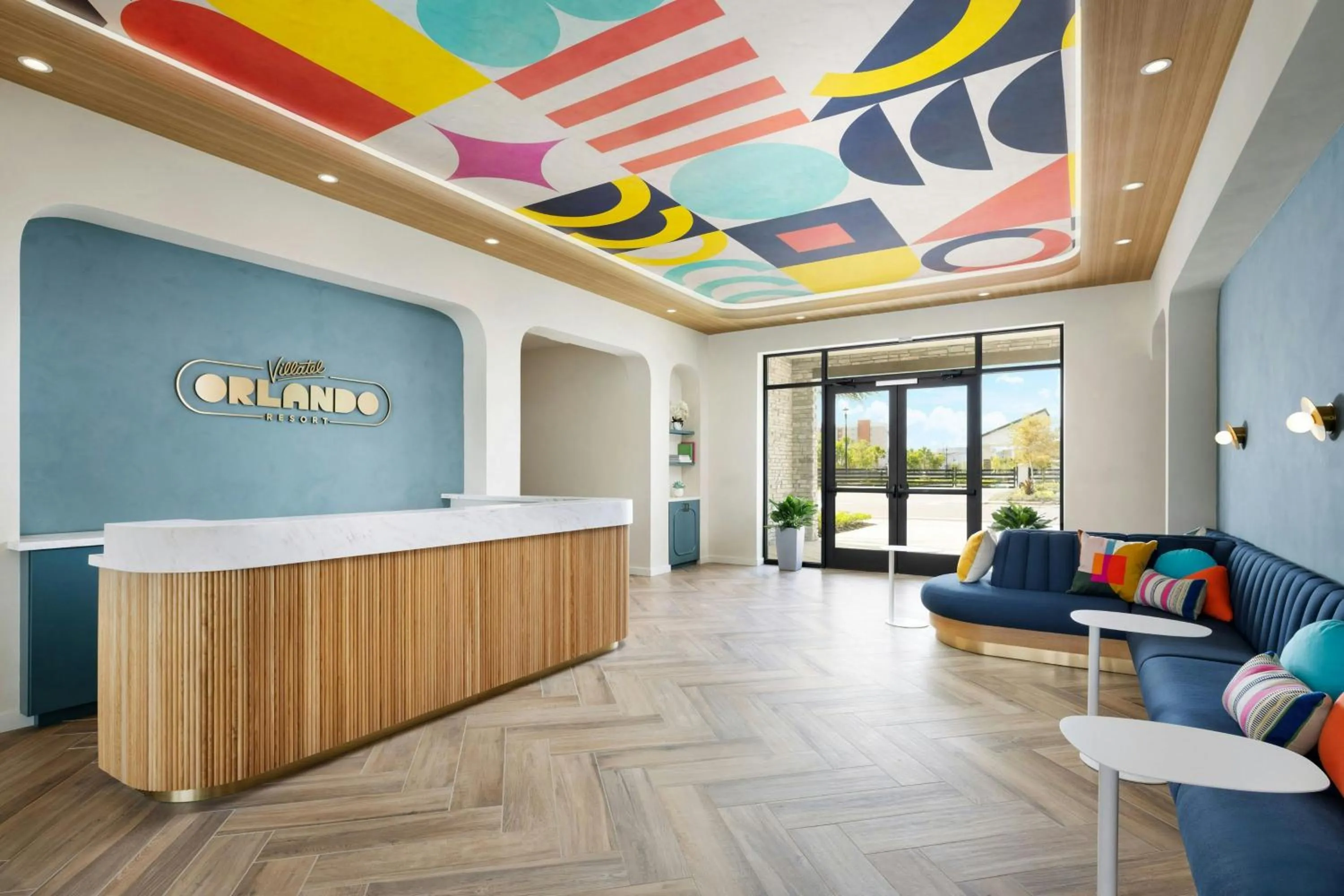 Lobby or reception in Villatel Orlando Resort, Apartments by Marriott Bonvoy