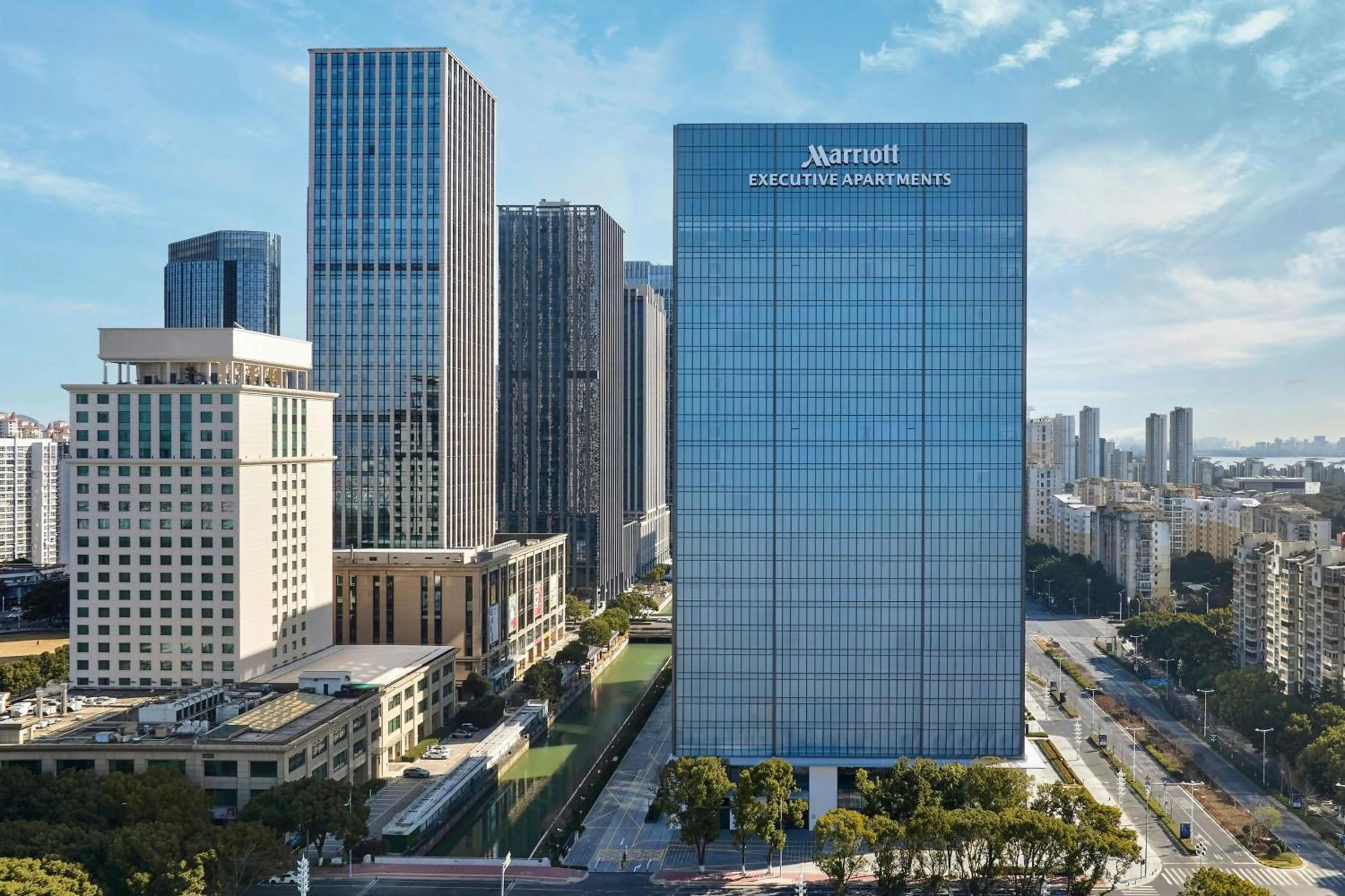 Property building in AC Hotel Suzhou Industrial Park