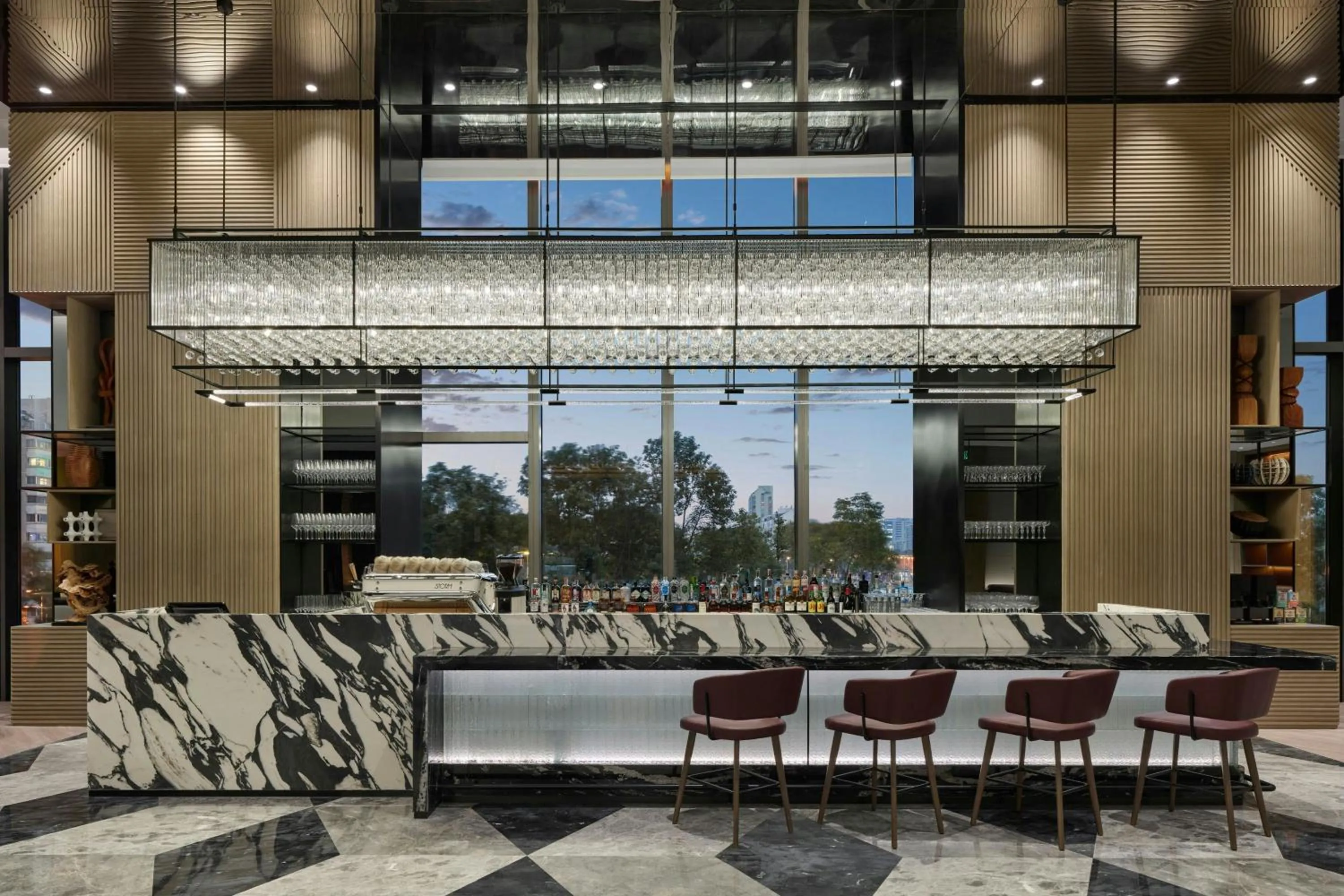 Lounge or bar in AC Hotel Suzhou Industrial Park