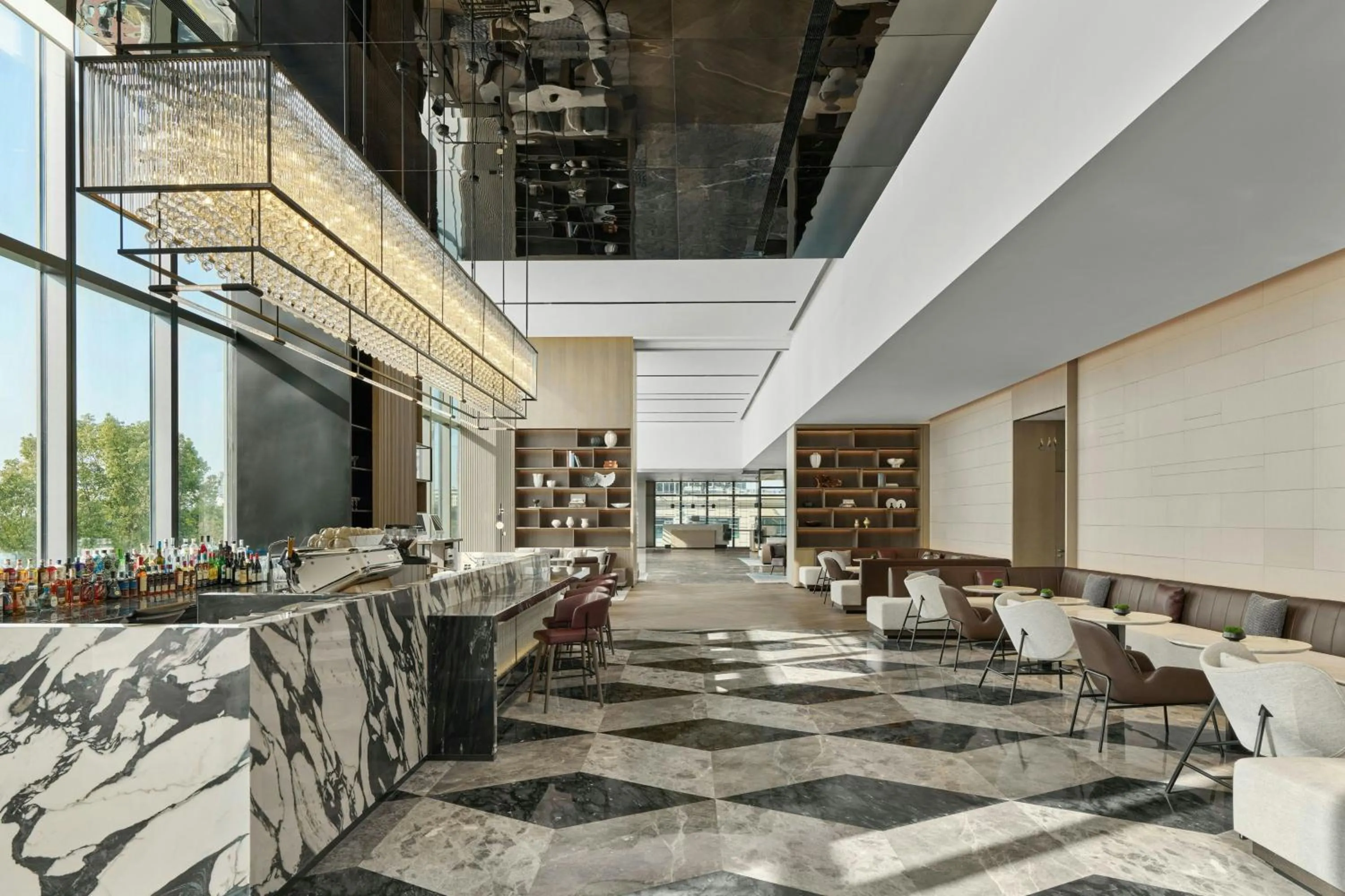 Lounge or bar in AC Hotel Suzhou Industrial Park