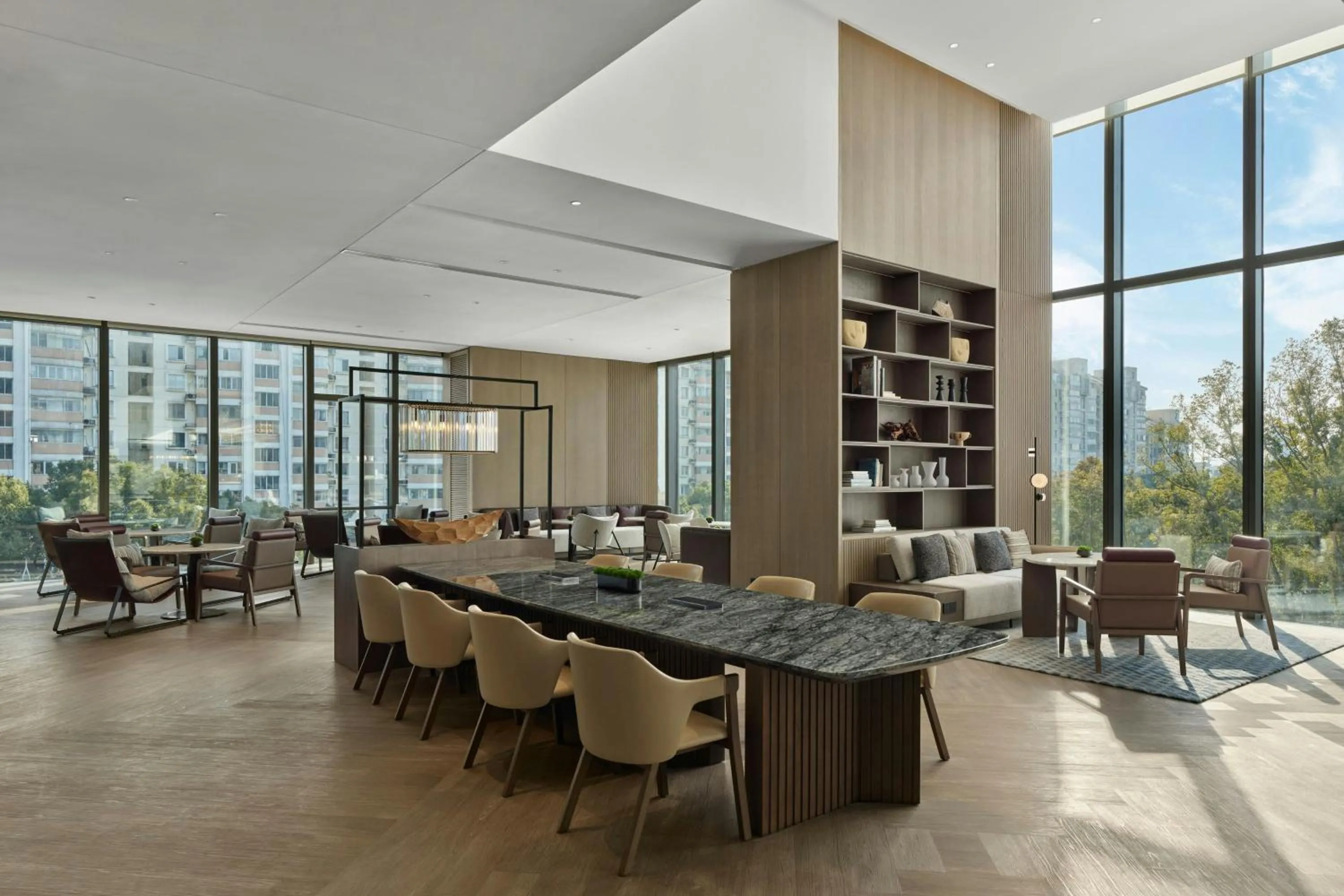 Lounge or bar in AC Hotel Suzhou Industrial Park