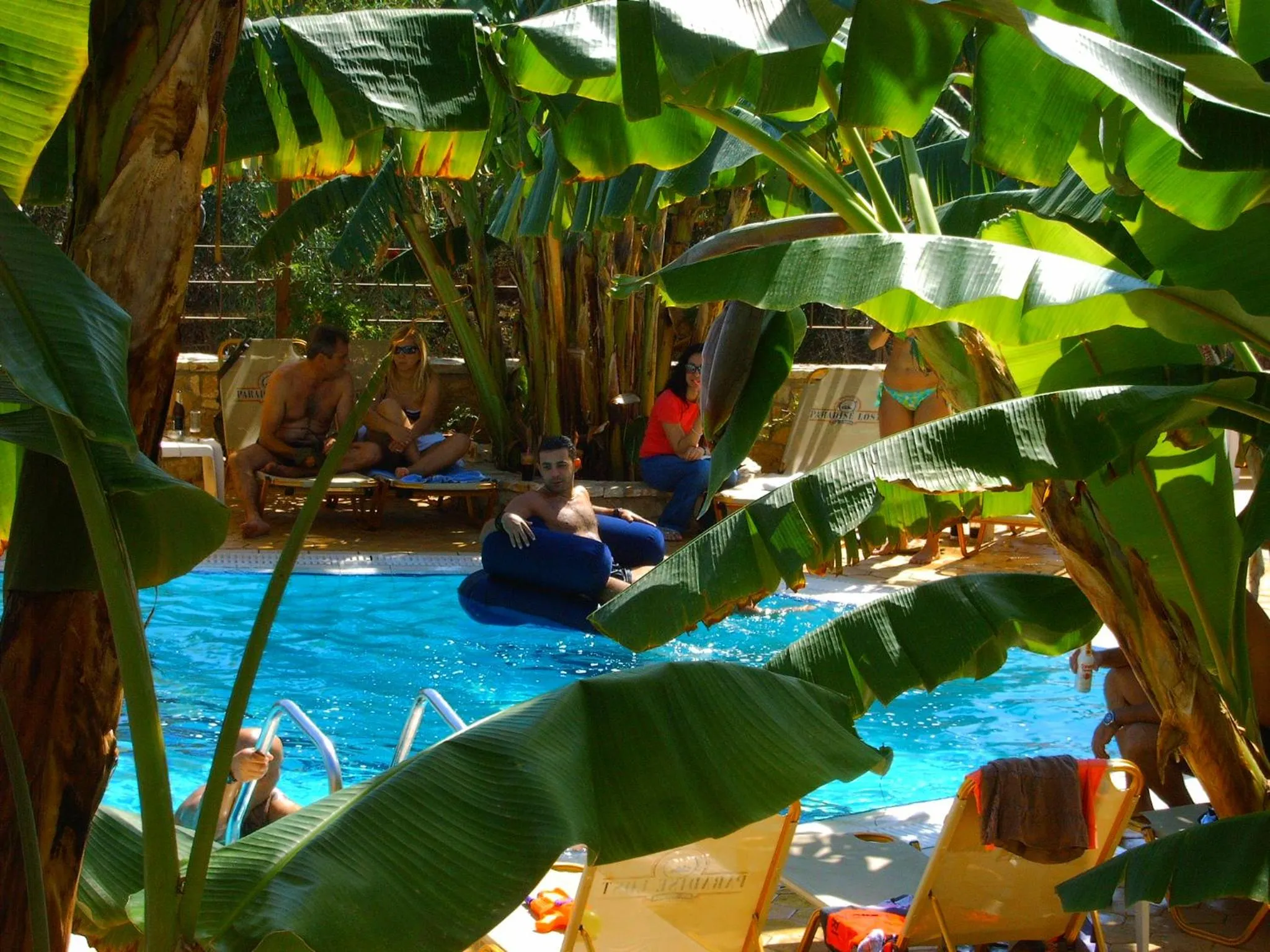 Swimming pool in Paradise Lost Hotel-Apartments
