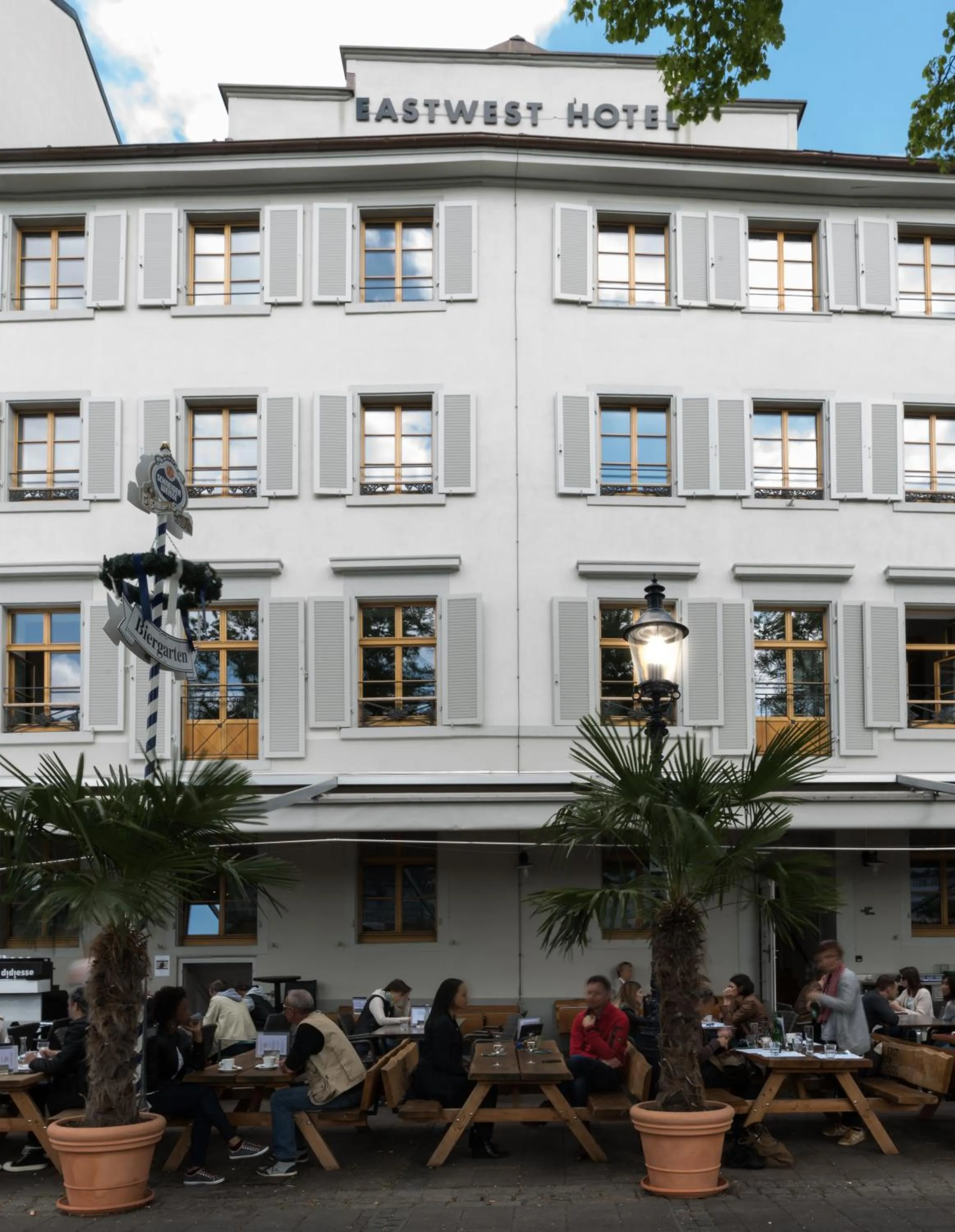 Property building in East West Hotel Basel
