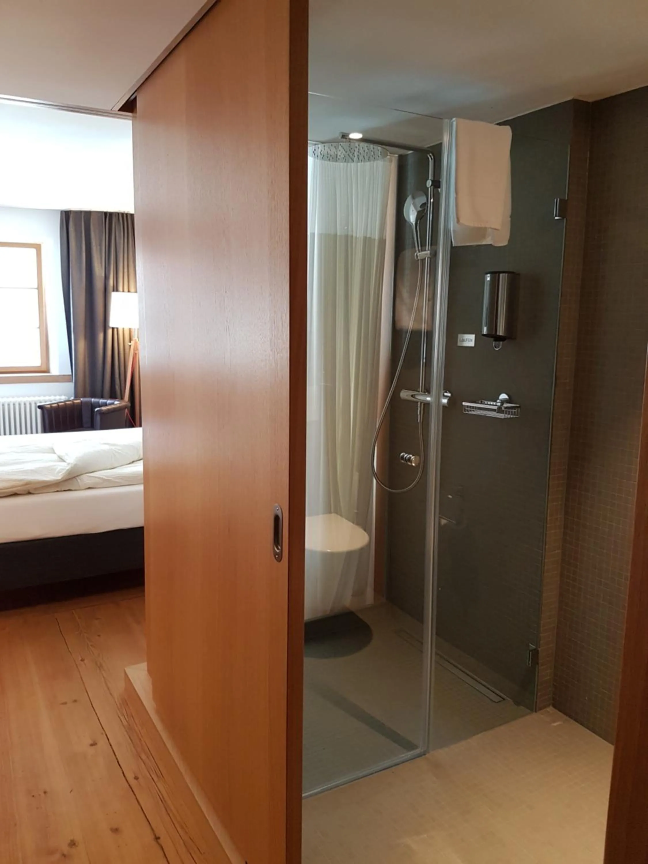 Decorative detail, Bed in East West Hotel Basel