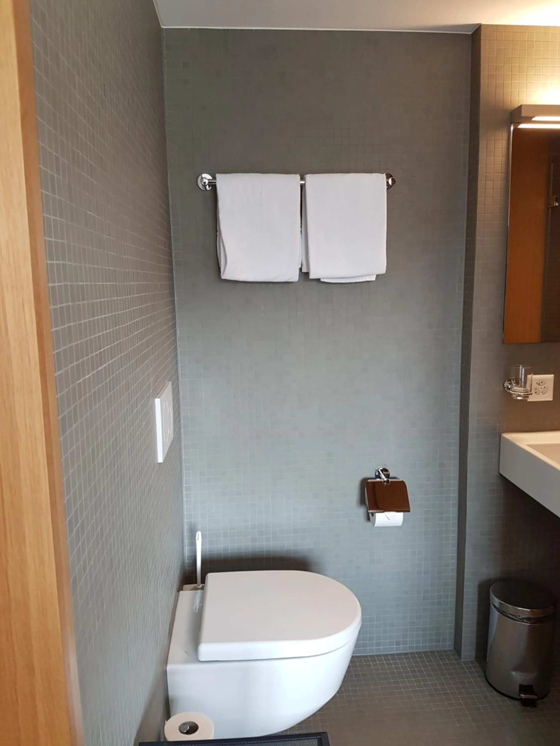 Toilet in East West Hotel Basel