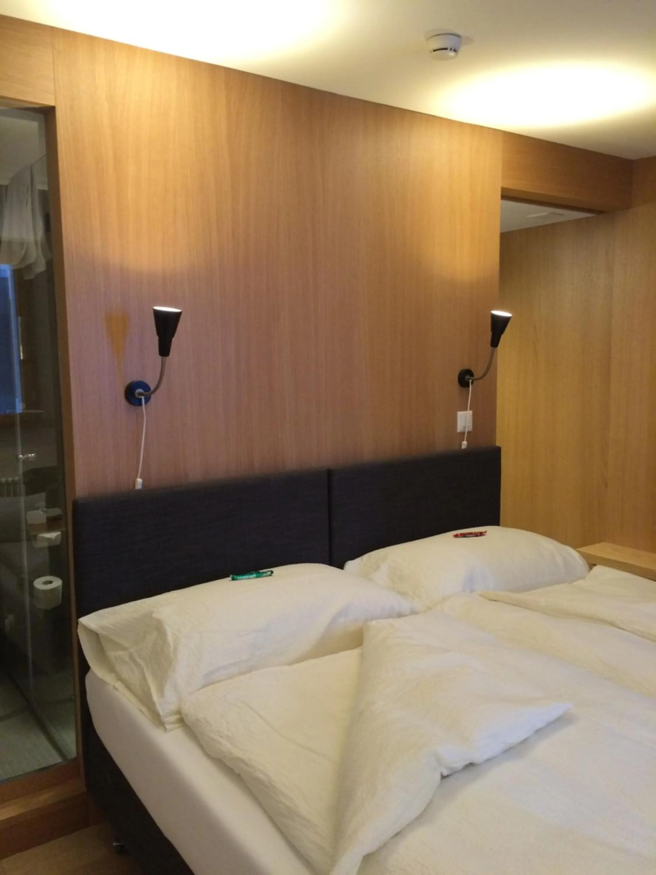 Decorative detail, Bed in East West Hotel Basel