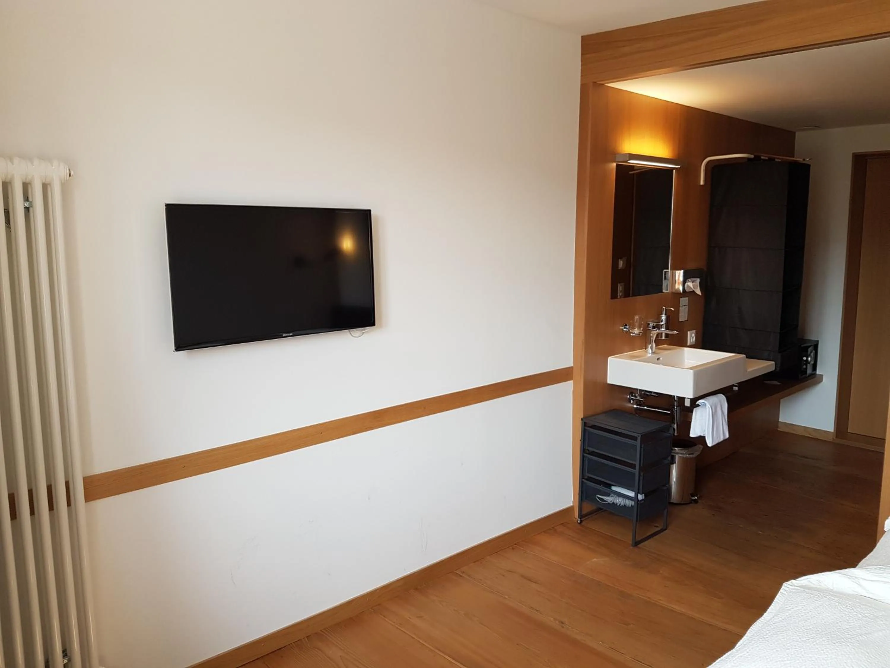 Decorative detail, Bed in East West Hotel Basel
