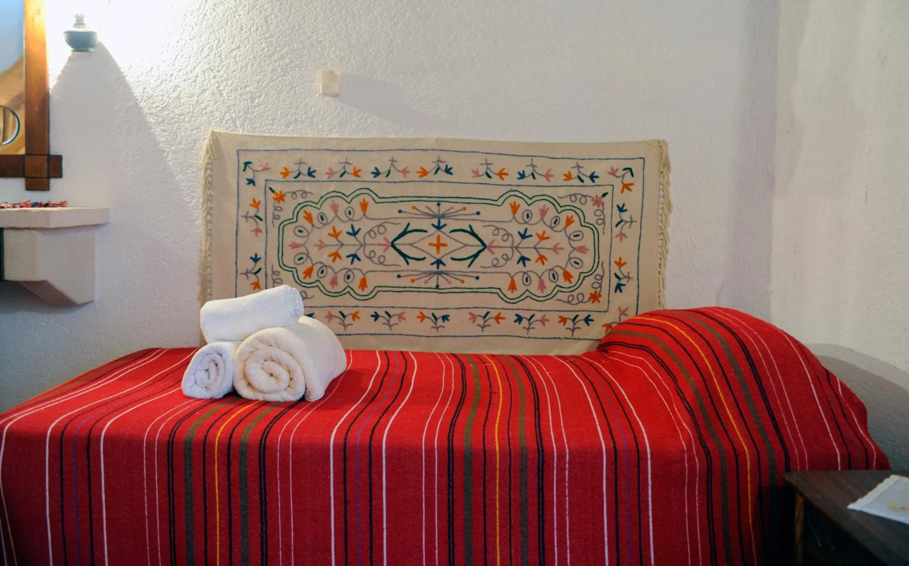 Bed in Villa Archanes