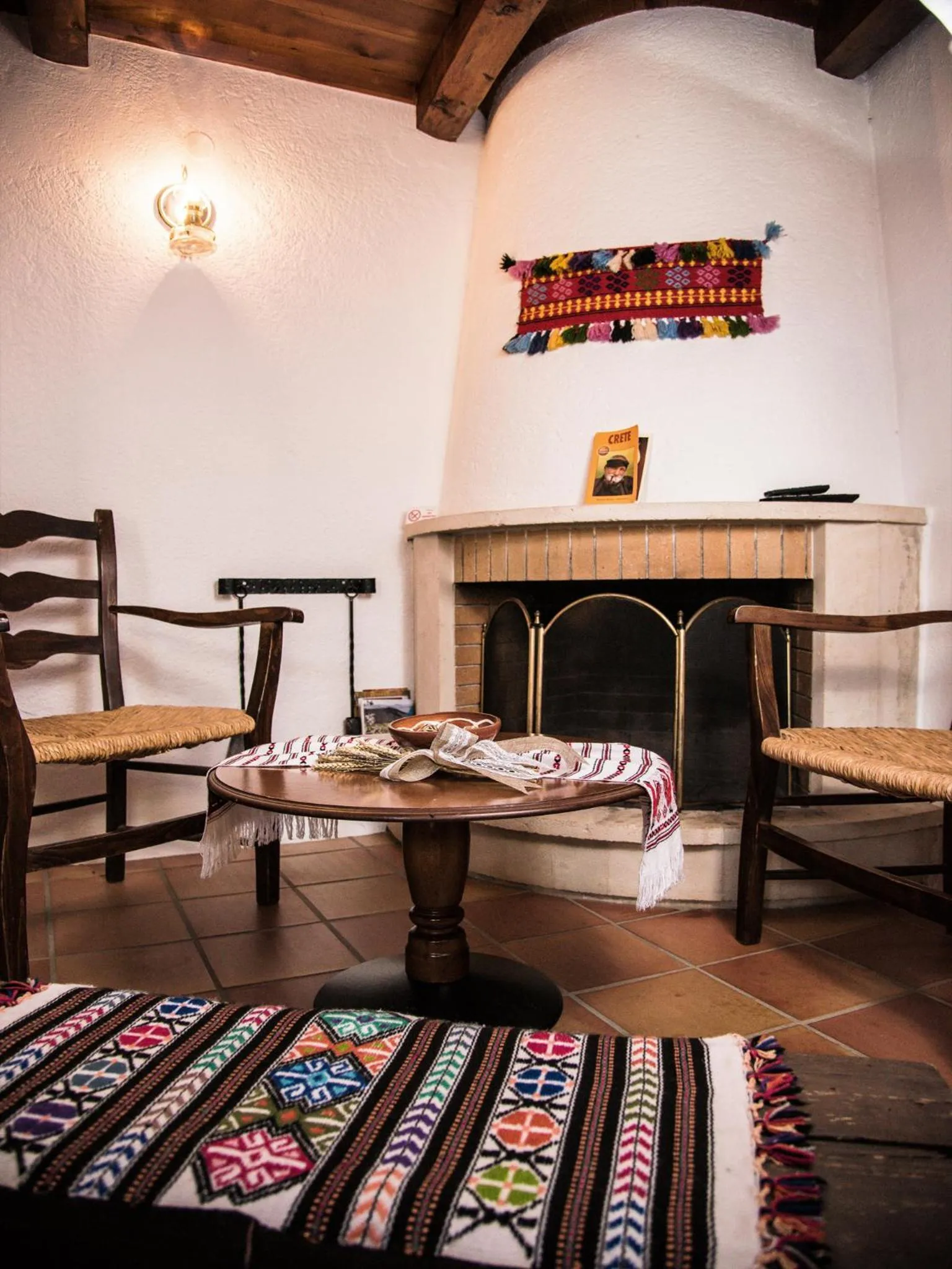 Seating area in Villa Archanes