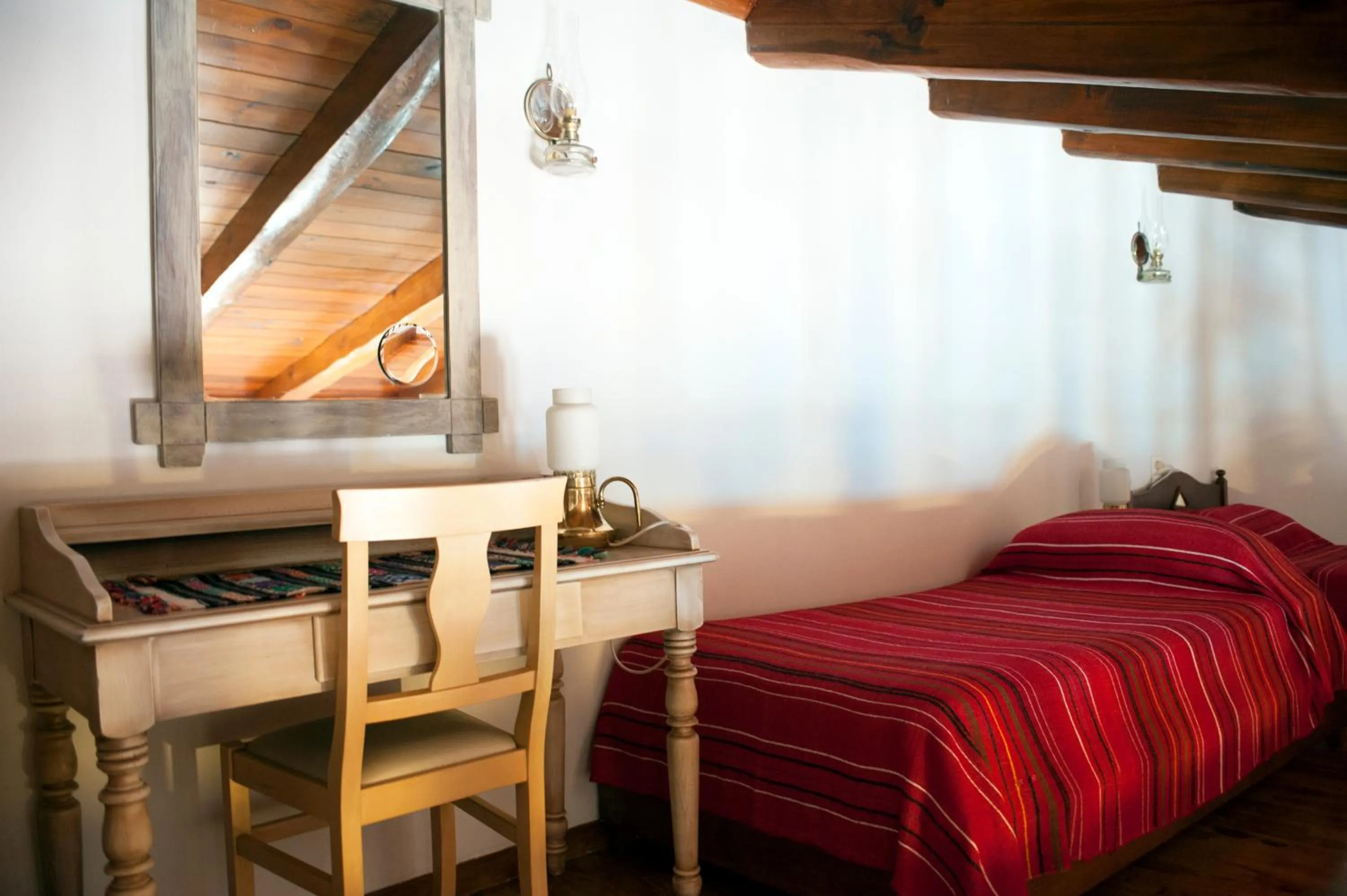 Bed in Villa Archanes