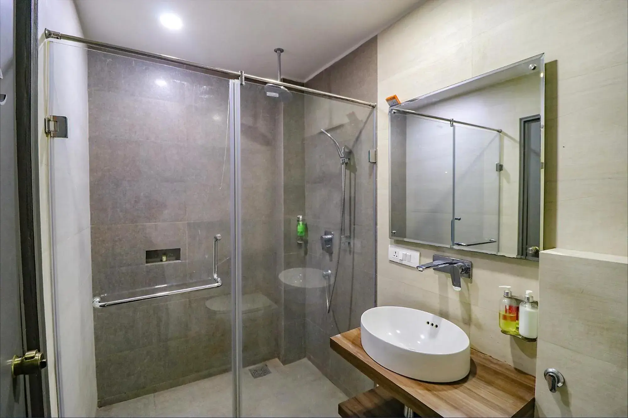 Bathroom in FabHotel Lord Inn Bathroom in FabHotel Lord Inn