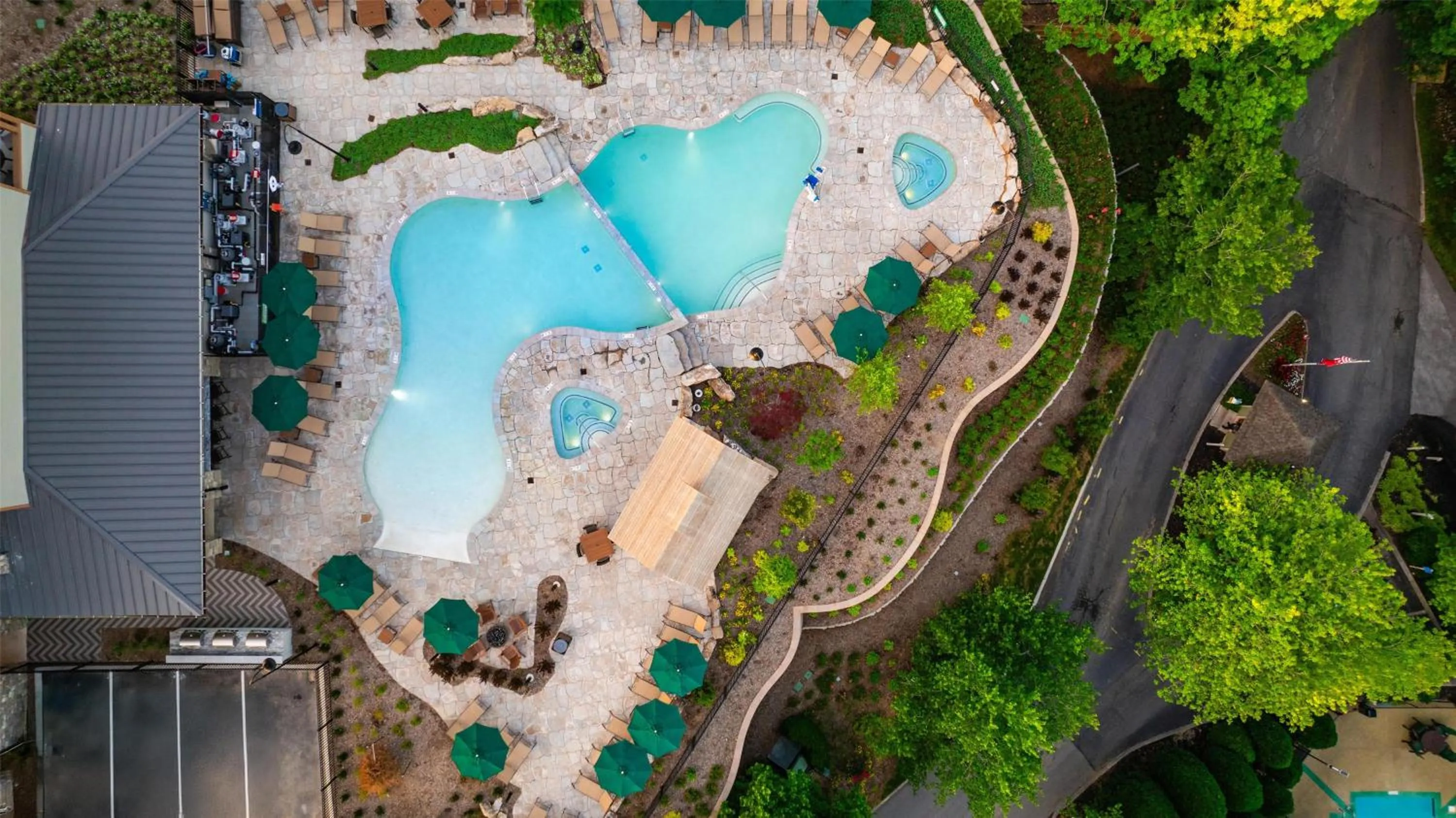 Bird's eye view in Hilton Vacation Club Mill Springs Lodge Pigeon Forge