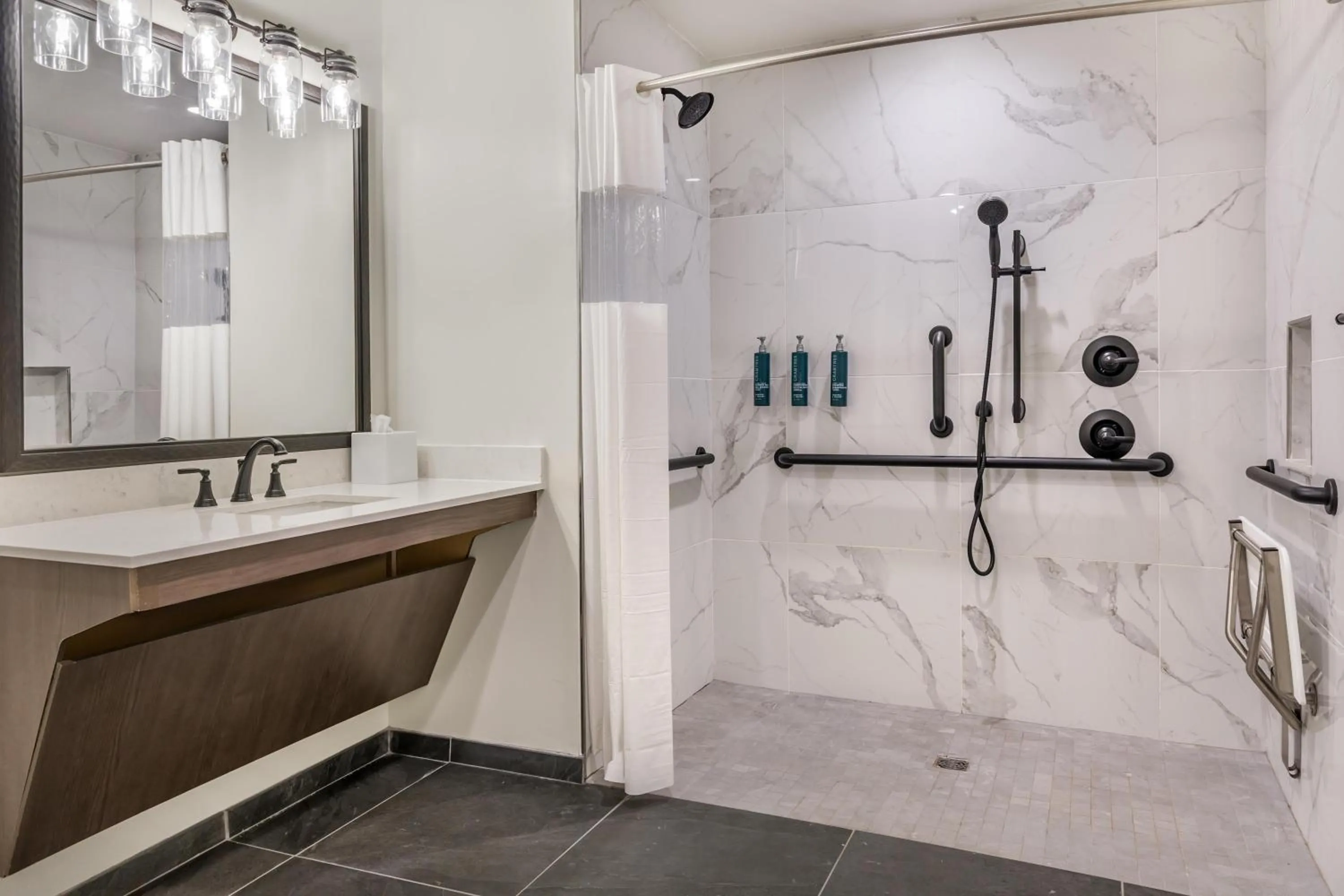 Bathroom in Hilton Vacation Club Mill Springs Lodge Pigeon Forge