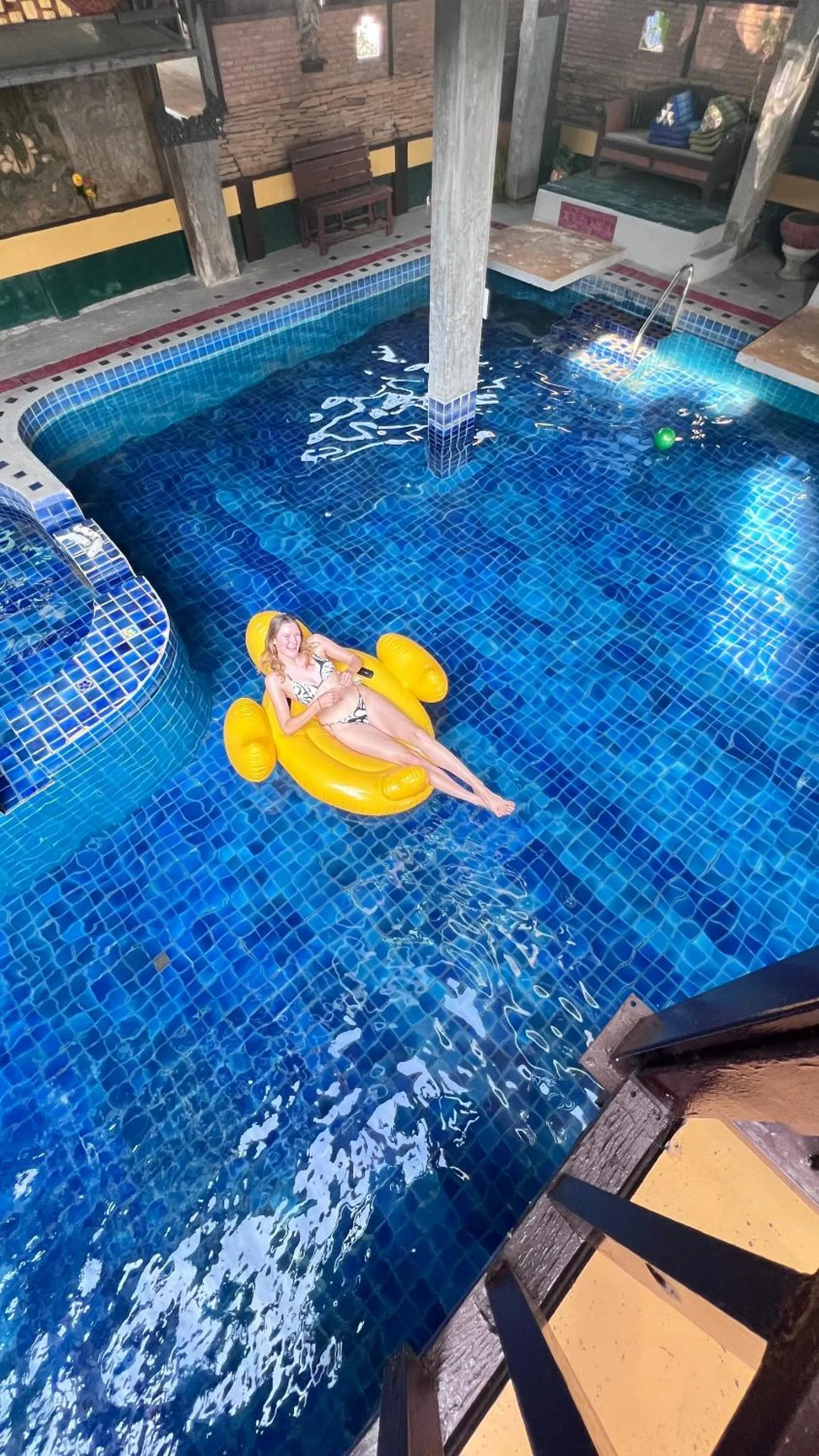 Pool view in Lanna Boutique Resort Chiang Mai