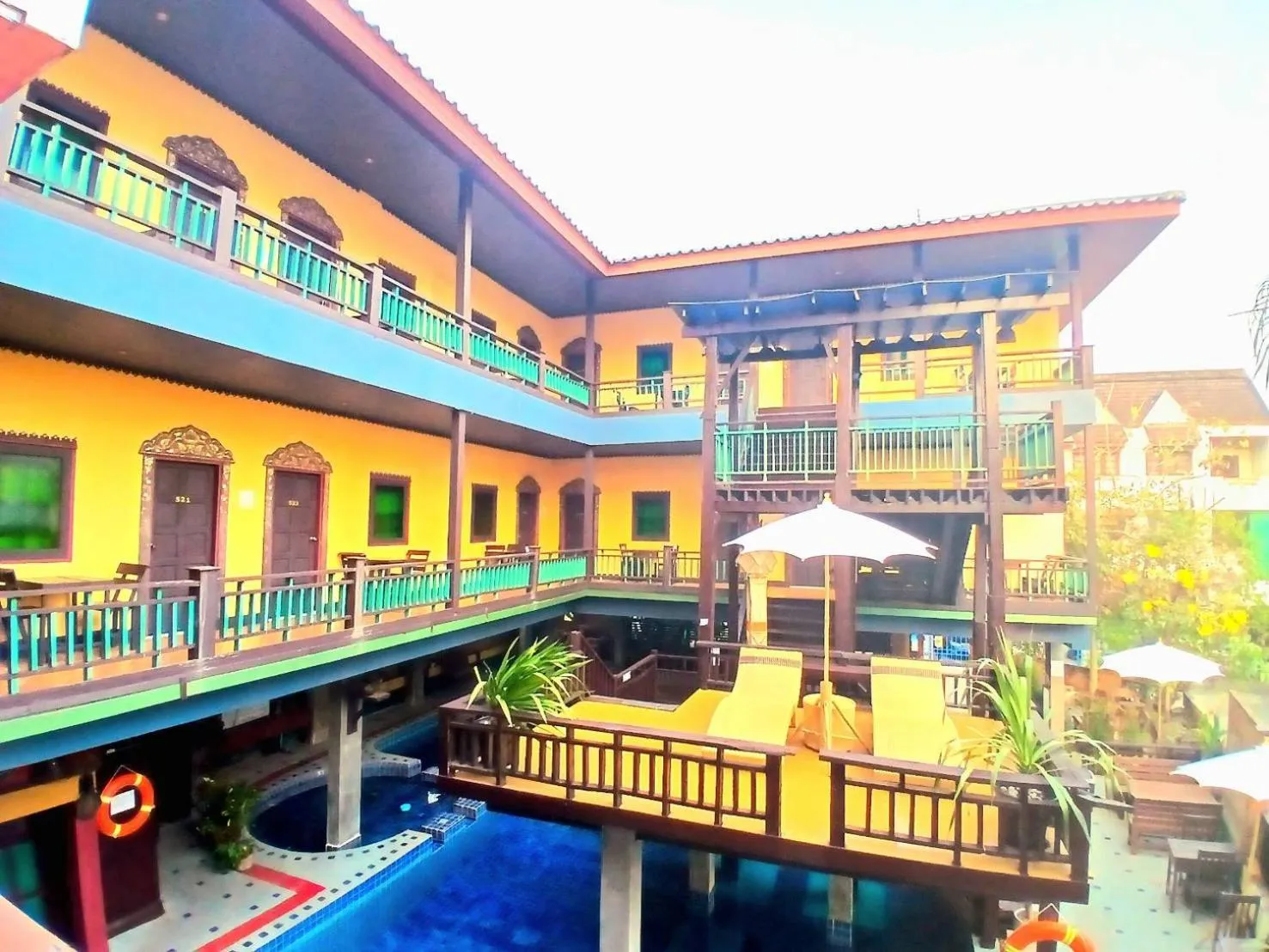 Property building in Lanna Boutique Resort Chiang Mai