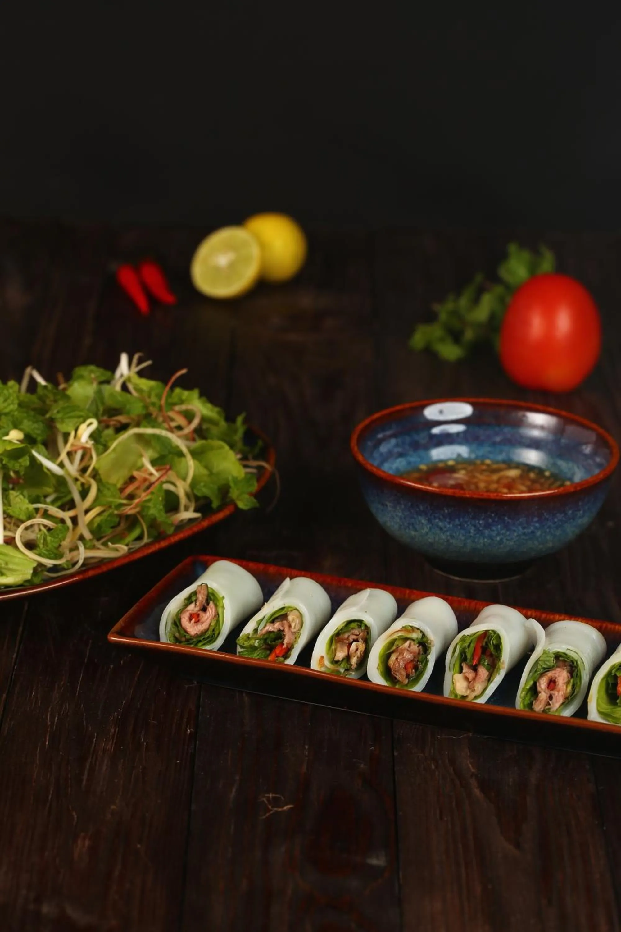 Dinner in Richico Apartments And Hotel