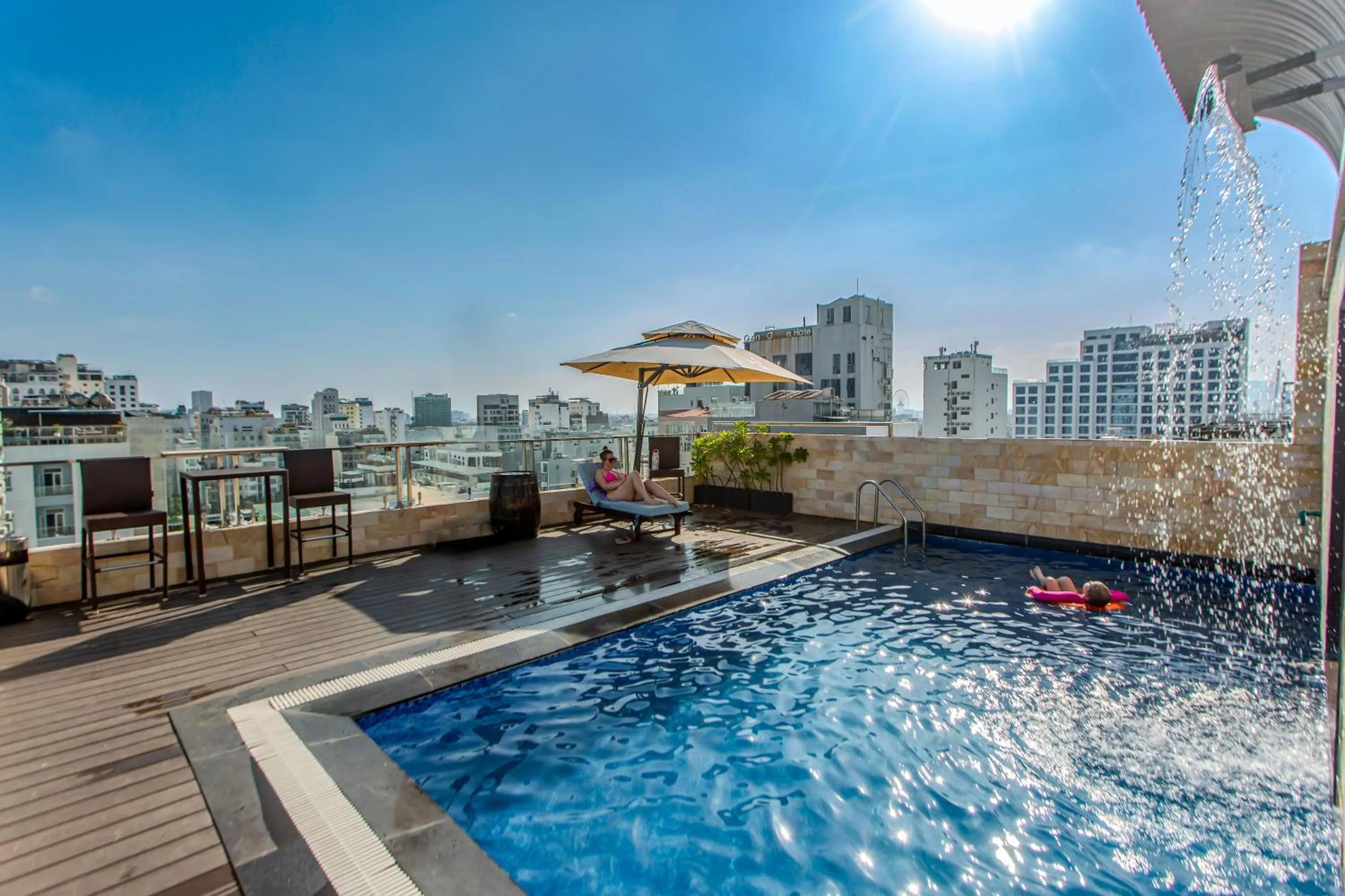 Swimming pool in Richico Apartments And Hotel